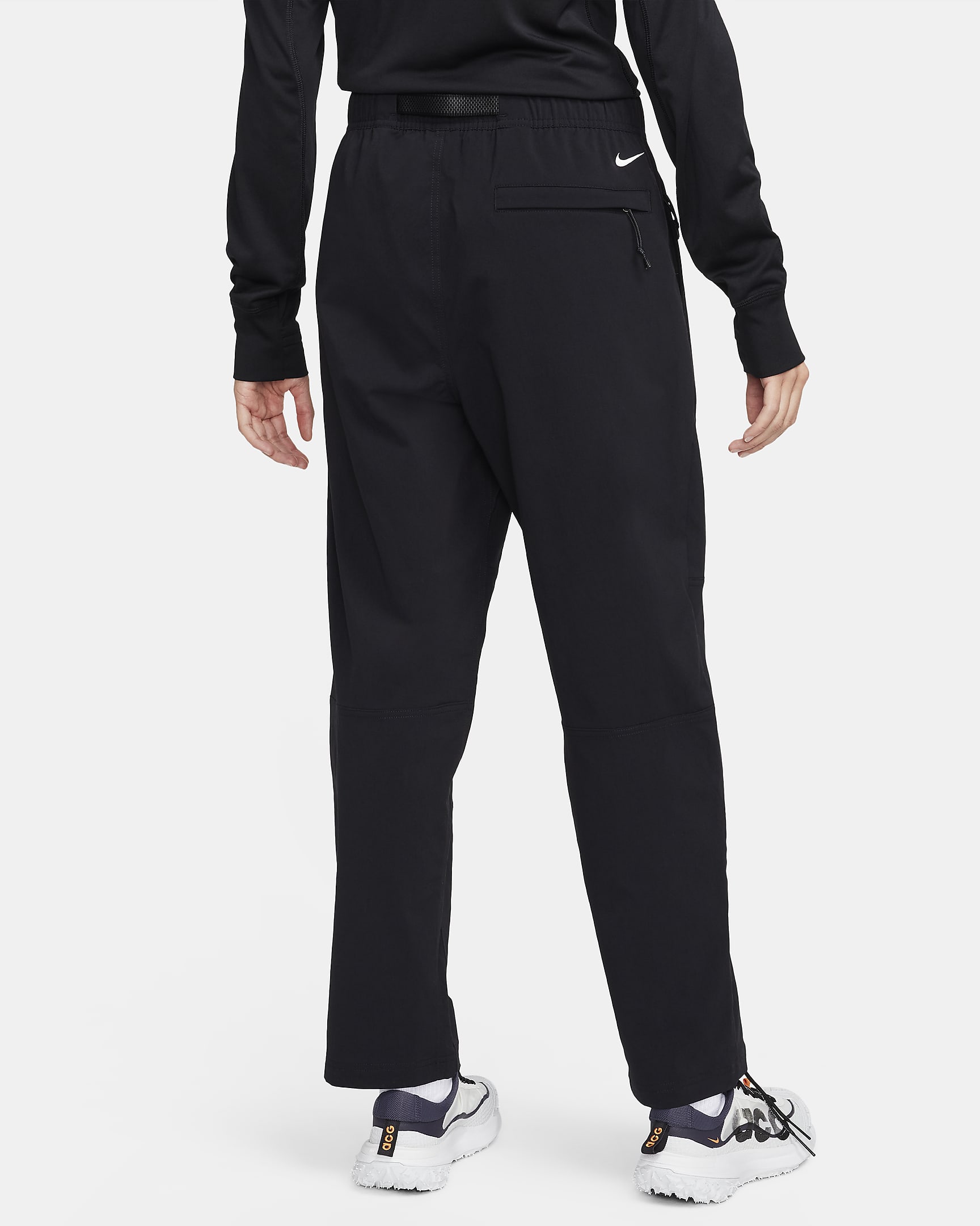 Pantaloni a vita media Nike ACG "UV Hike" – Donna - Nero/Summit White