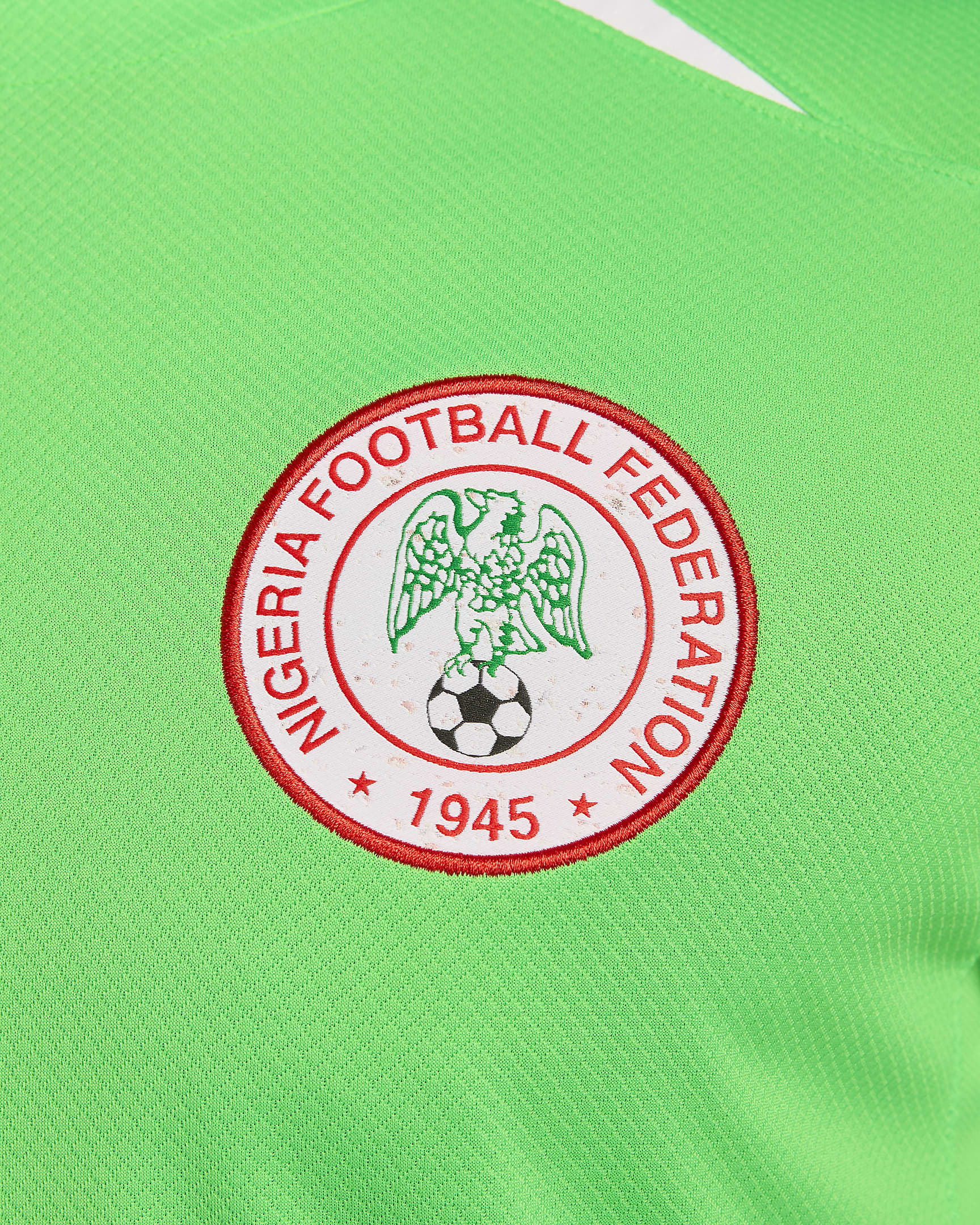 Nigeria 2023 Stadium Home Men's Nike Dri-FIT Football Shirt. Nike SK