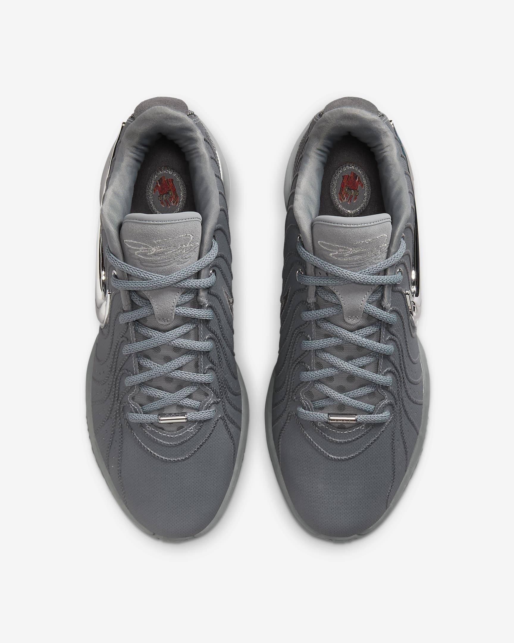 LeBron XXI EP Basketball Shoes - Cool Grey/Iron Grey/Wolf Grey/Metallic Silver