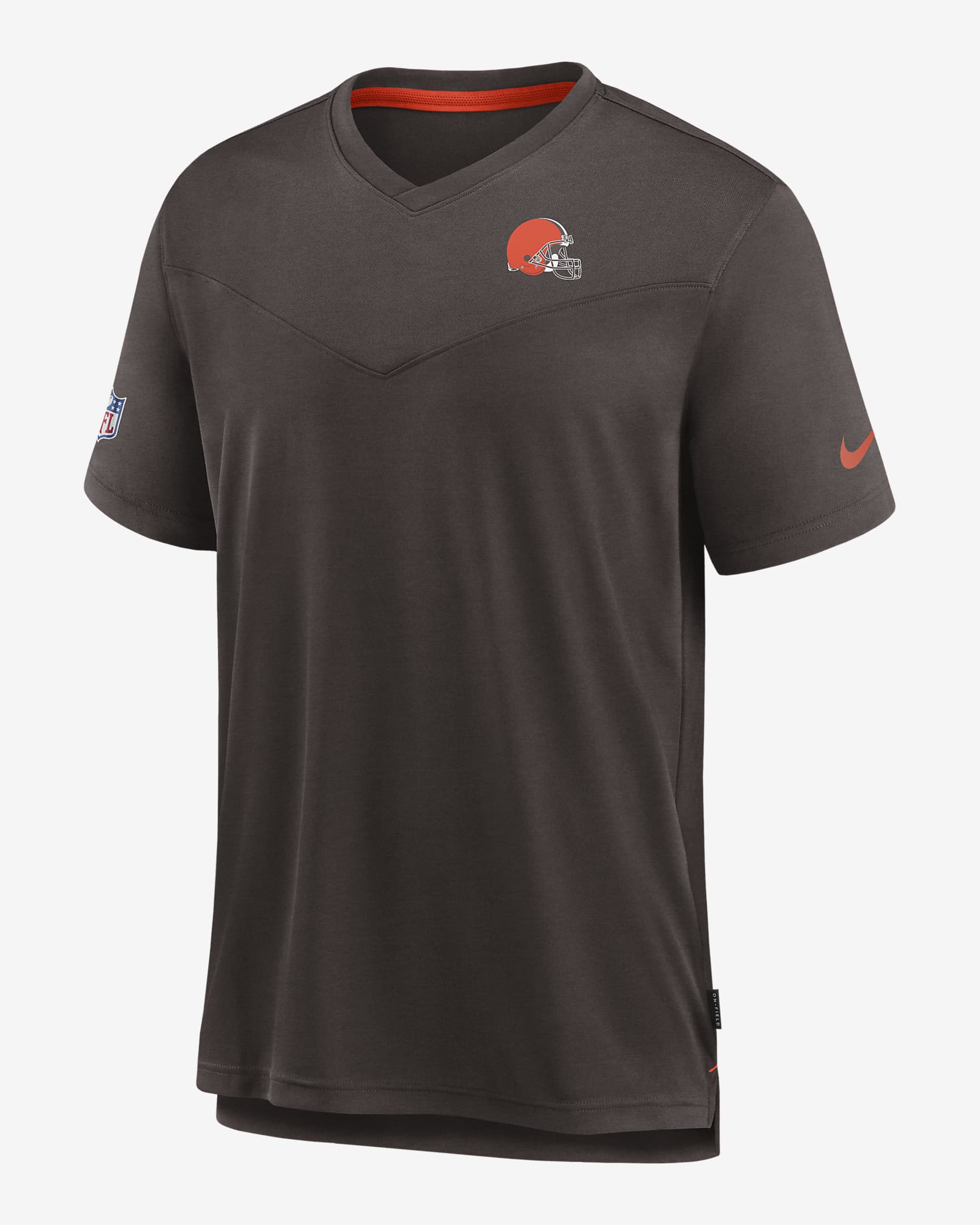 Playera para hombre Nike Dri-FIT Lockup Coach UV (NFL Cleveland Browns ...