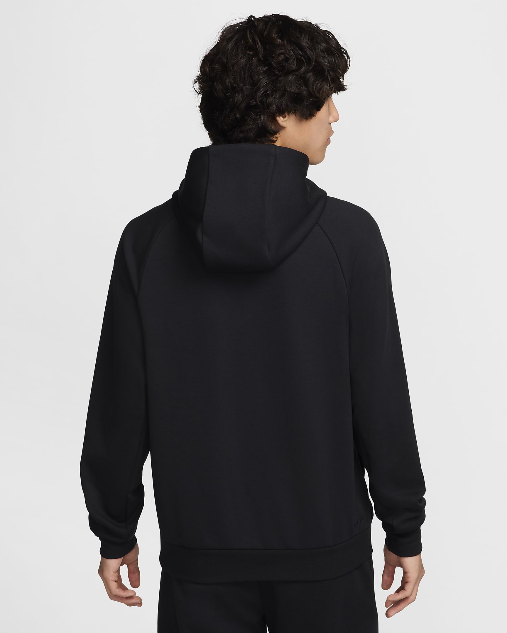 Nike Primary Men's Dri-FIT UV Pullover Versatile Hoodie - Black/Black