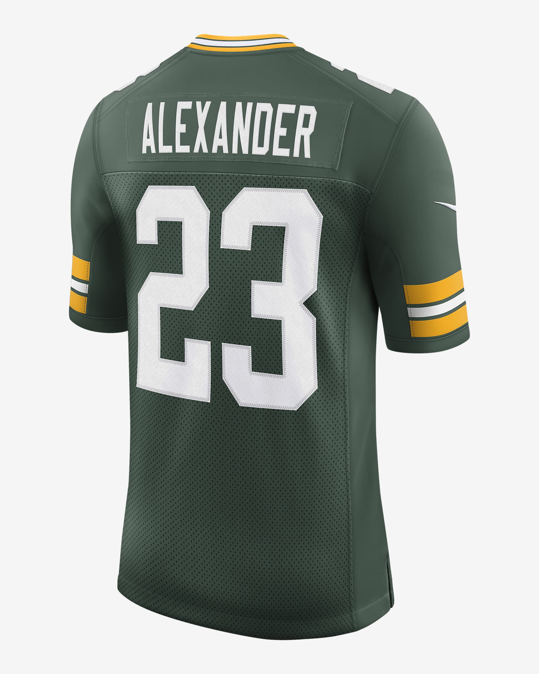 Jaire Alexander Green Bay Packers Green Game Jersey – All