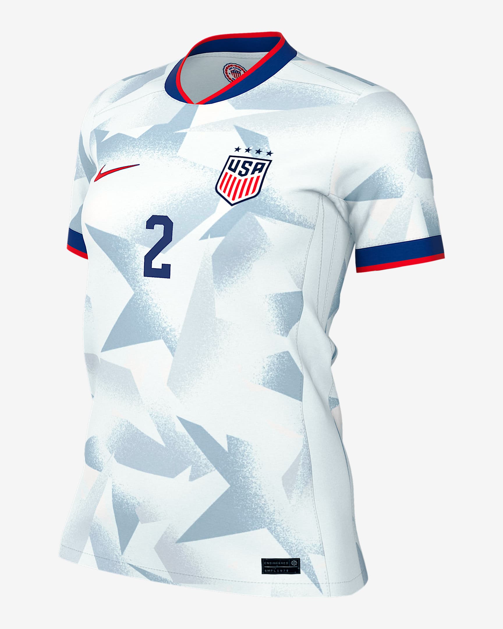 Trinity Rodman USWNT 2025 Stadium Home Women's Nike Dri-FIT Soccer Jersey - White