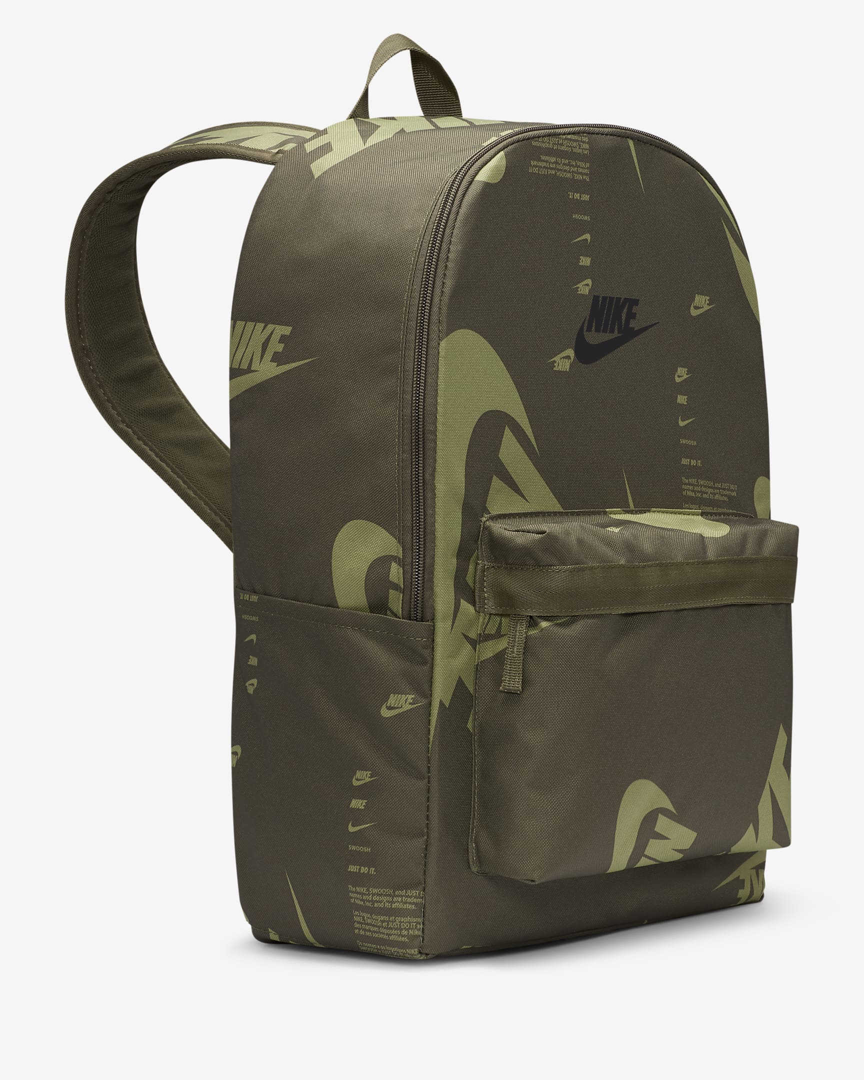 Nike Heritage Backpack (25L) - Medium Olive/Medium Olive/Black