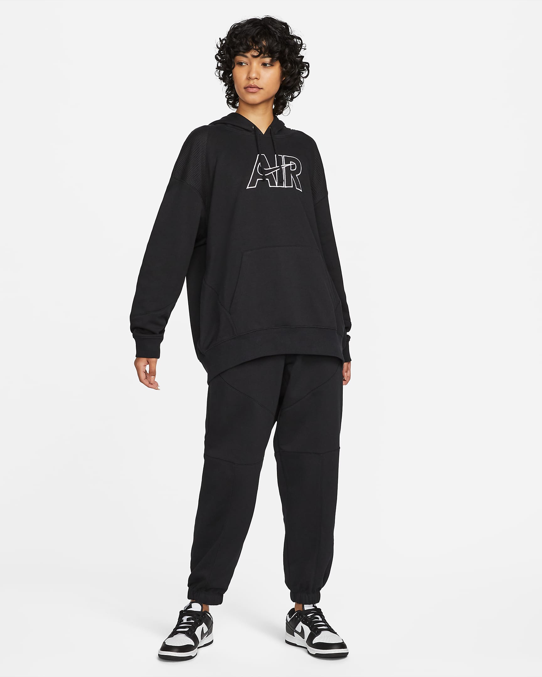 nike air fleece top