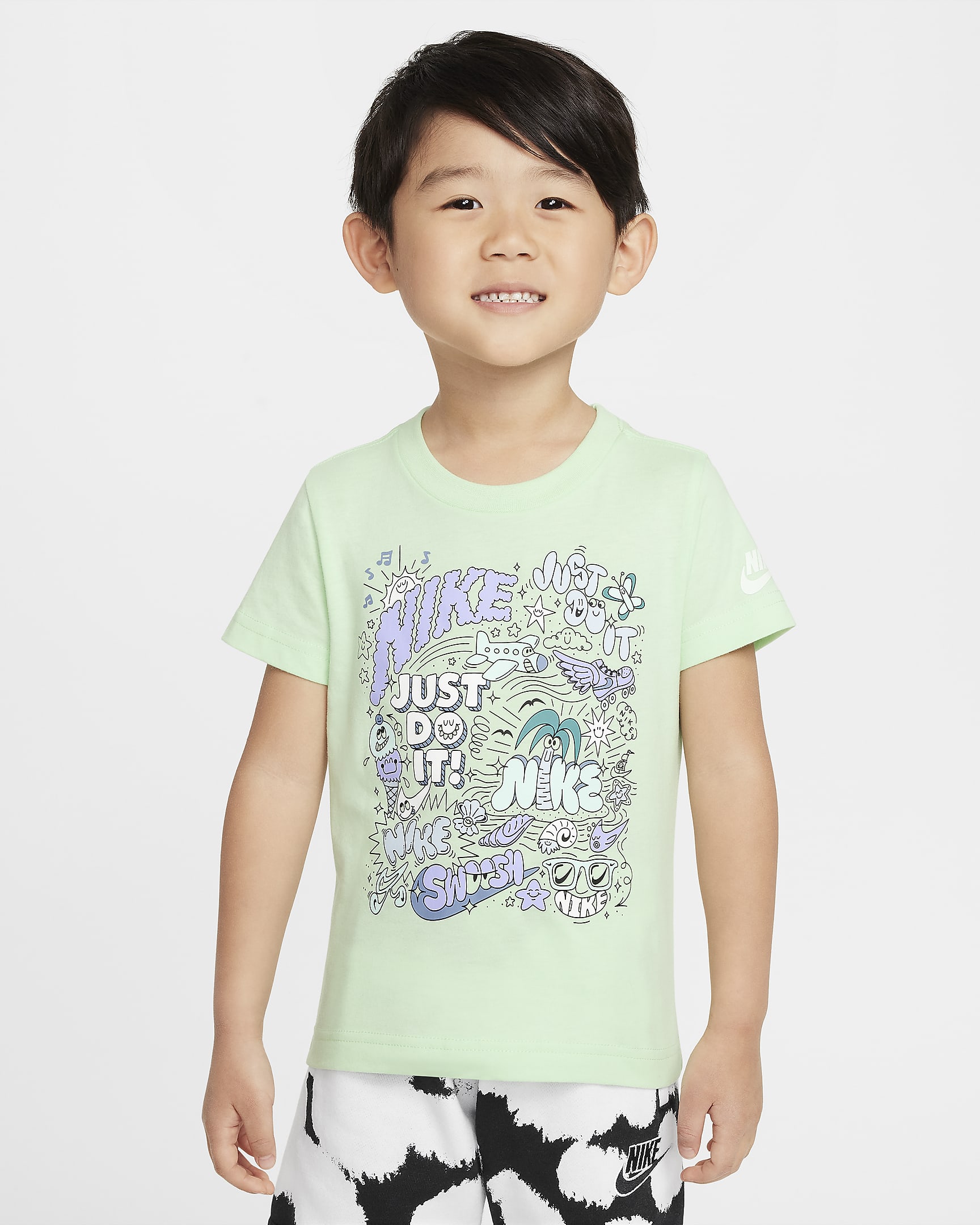 Nike Toddler Doodlevision T-Shirt - Vapor Green