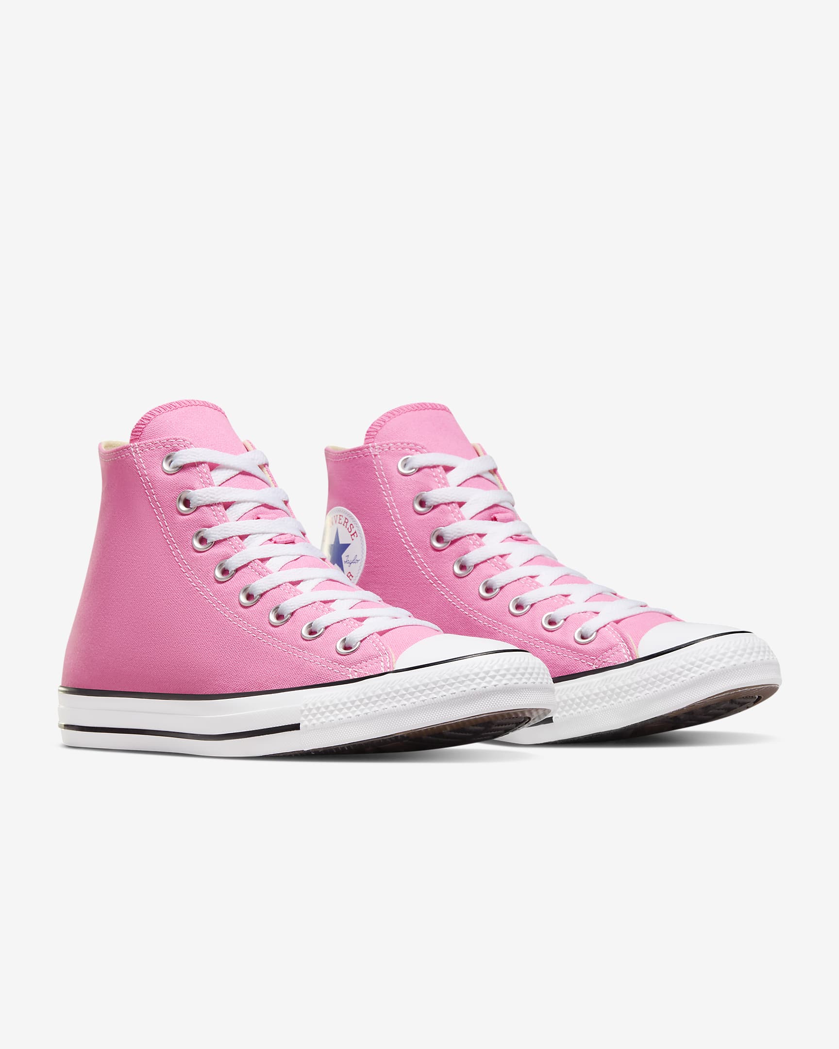 Tenis unisex de perfil alto Converse Chuck Taylor All Star - Rosa