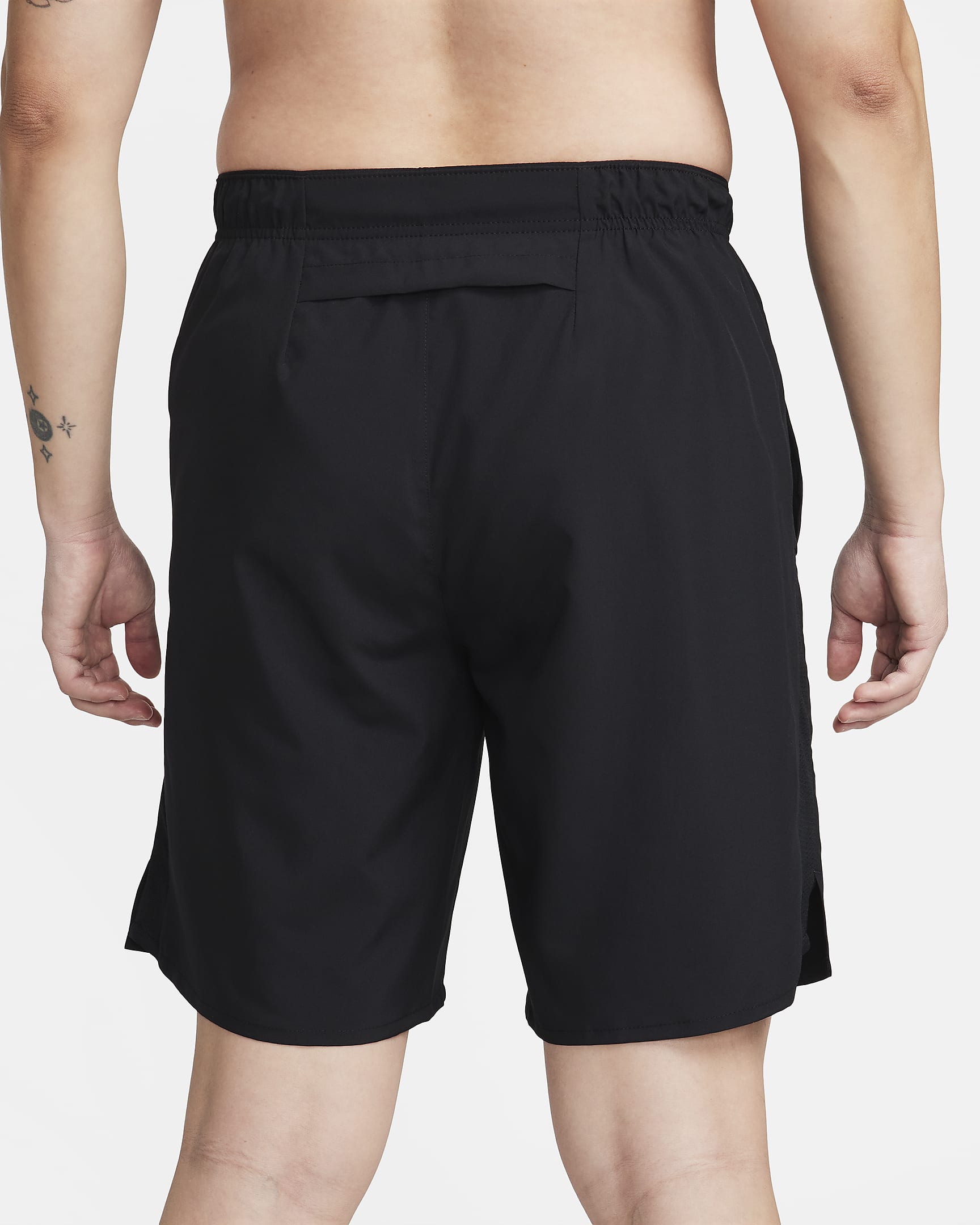 Nike Challenger Men's Dri-FIT 9" Unlined Running Shorts - Black/Black/Black/White