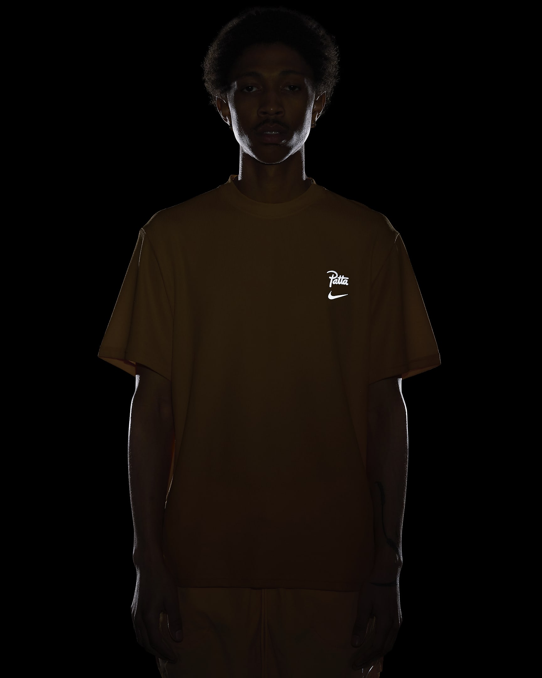 Męski T-shirt z krótkim rękawem Nike x Patta Running Team - Sundial