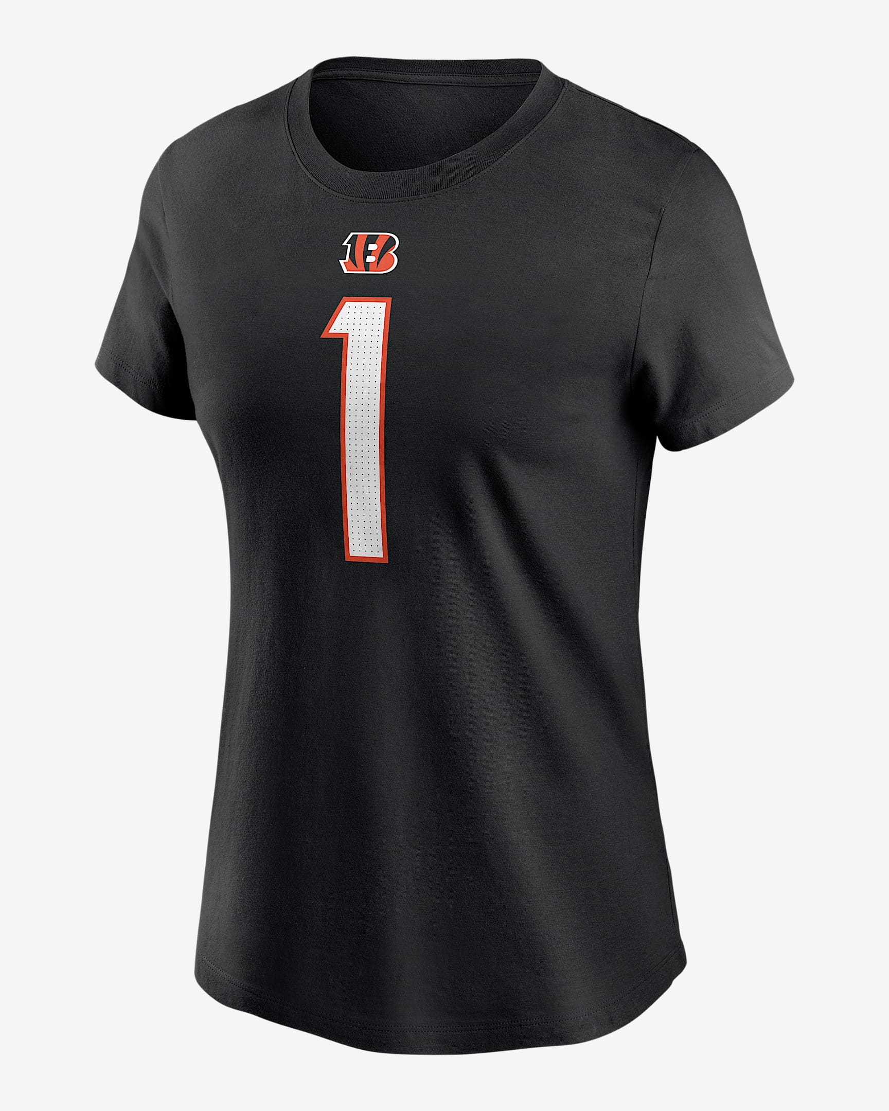 Playera Nike de la NFL para mujer Ja'Marr Chase Cincinnati Bengals - Negro