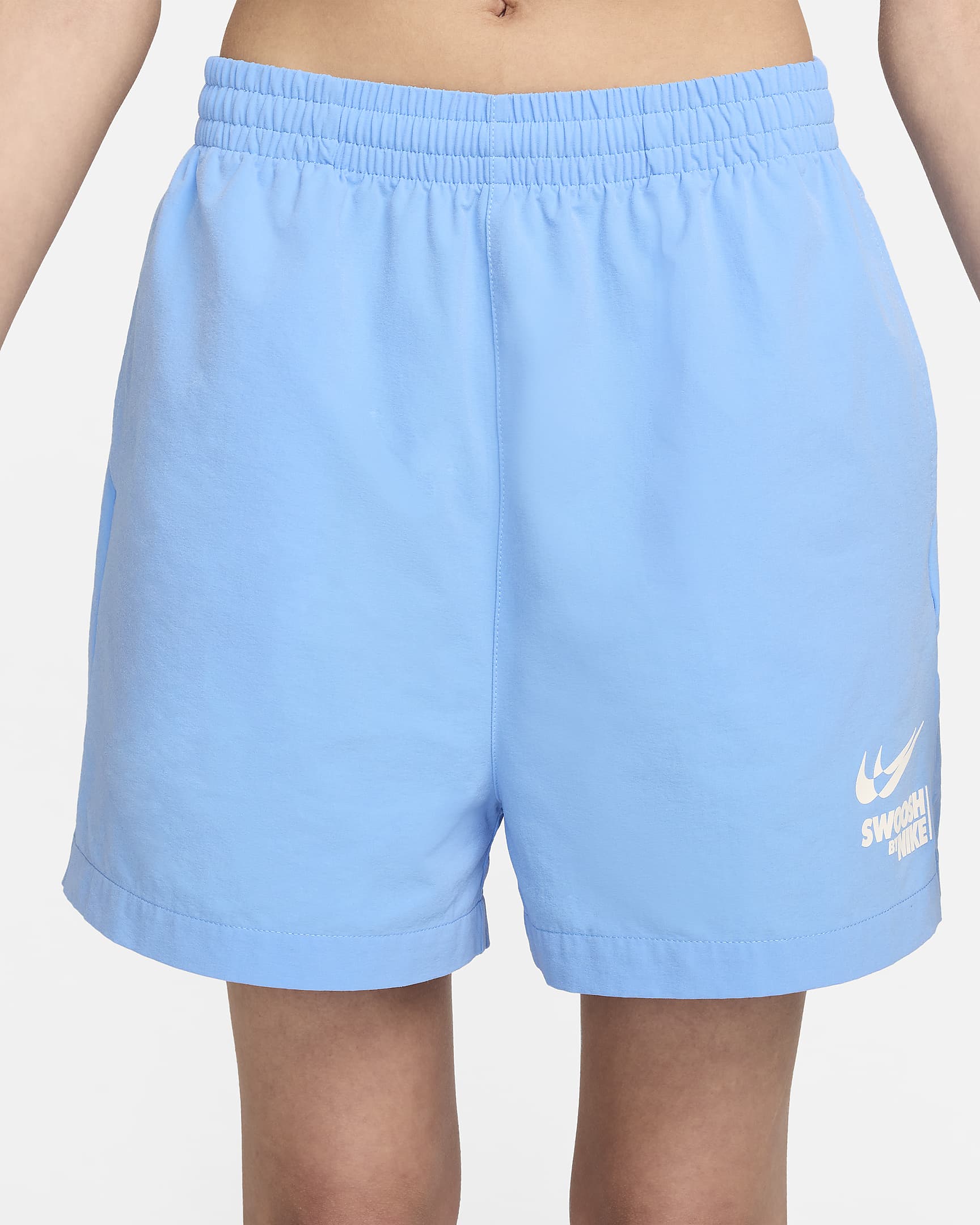 Nike Sportswear Women's Woven Shorts - University Blue/Sail