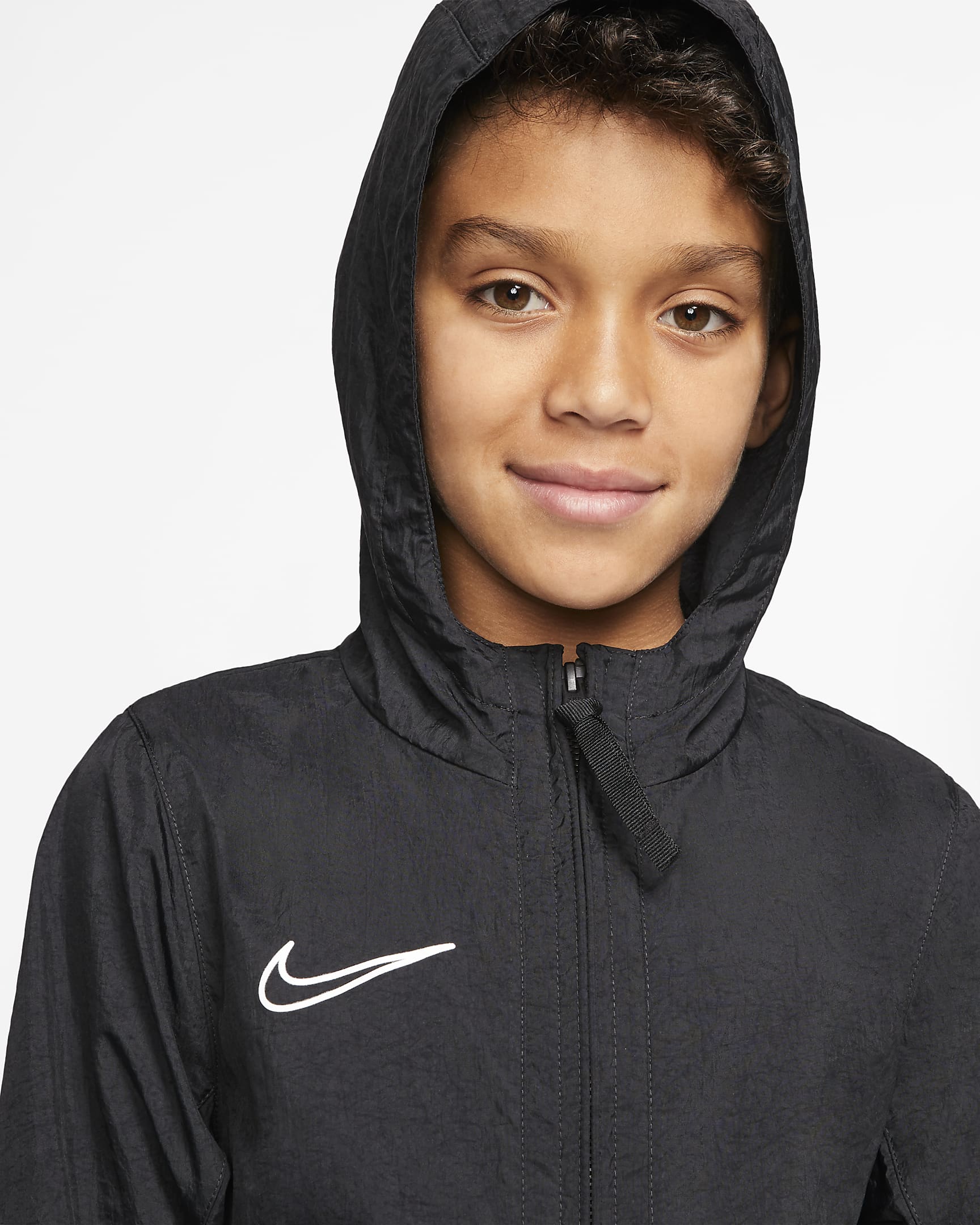 Nike DriFIT Academy Big Kids' Soccer Rain Jacket. Nike JP