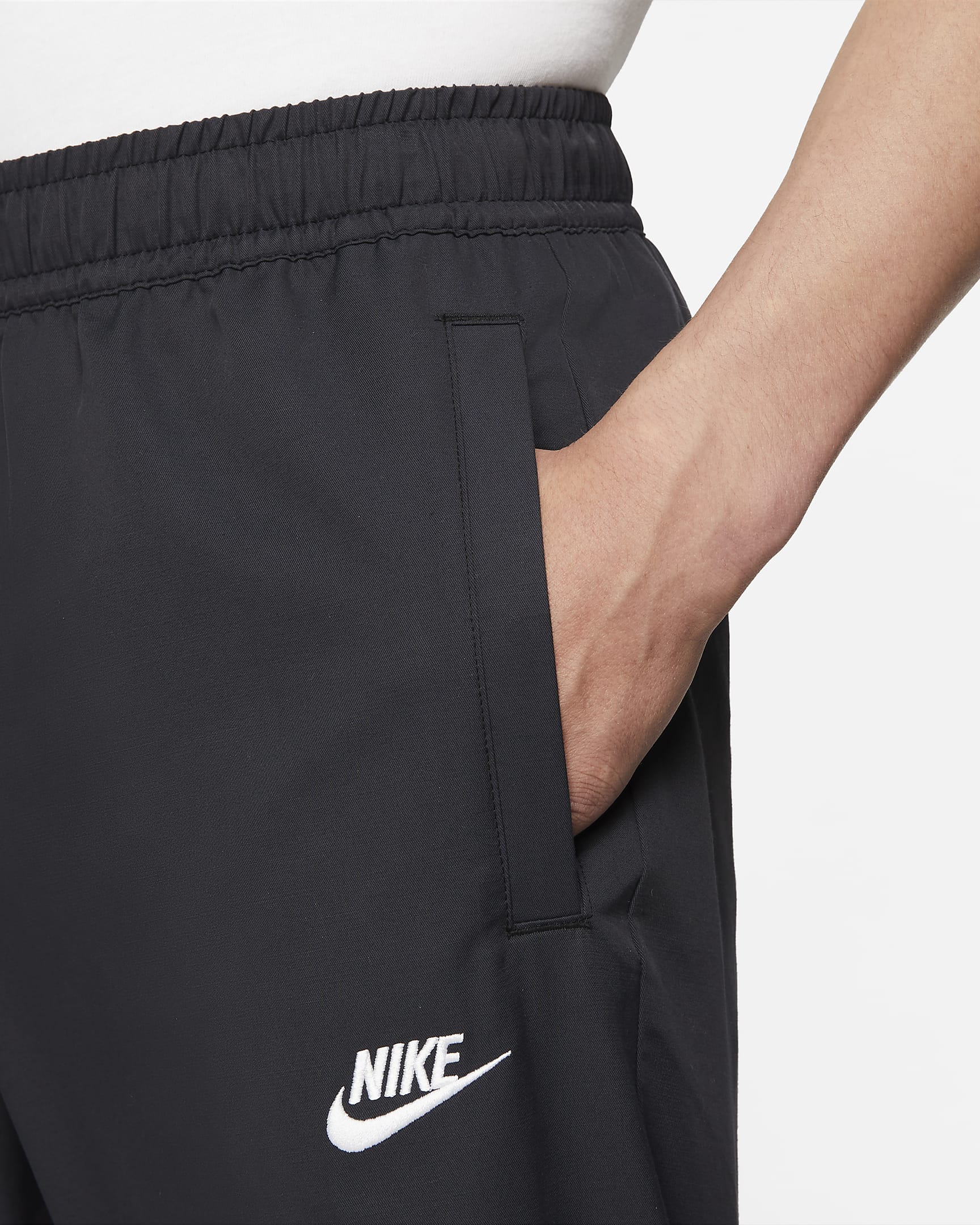 nike women's drawstring cuff pants