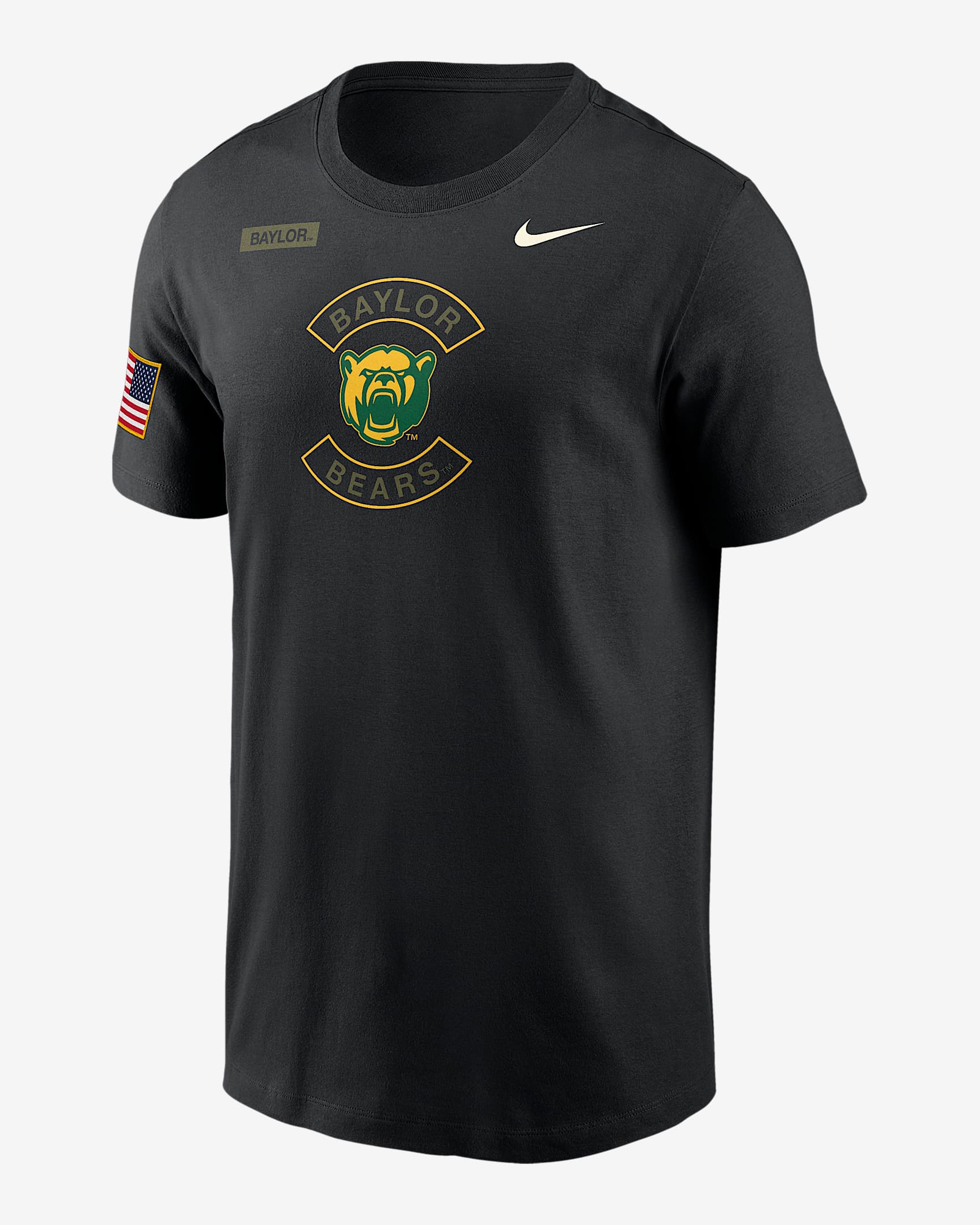 Baylor Bears Team Issue Men's Nike Dri-FIT T-Shirt - Black