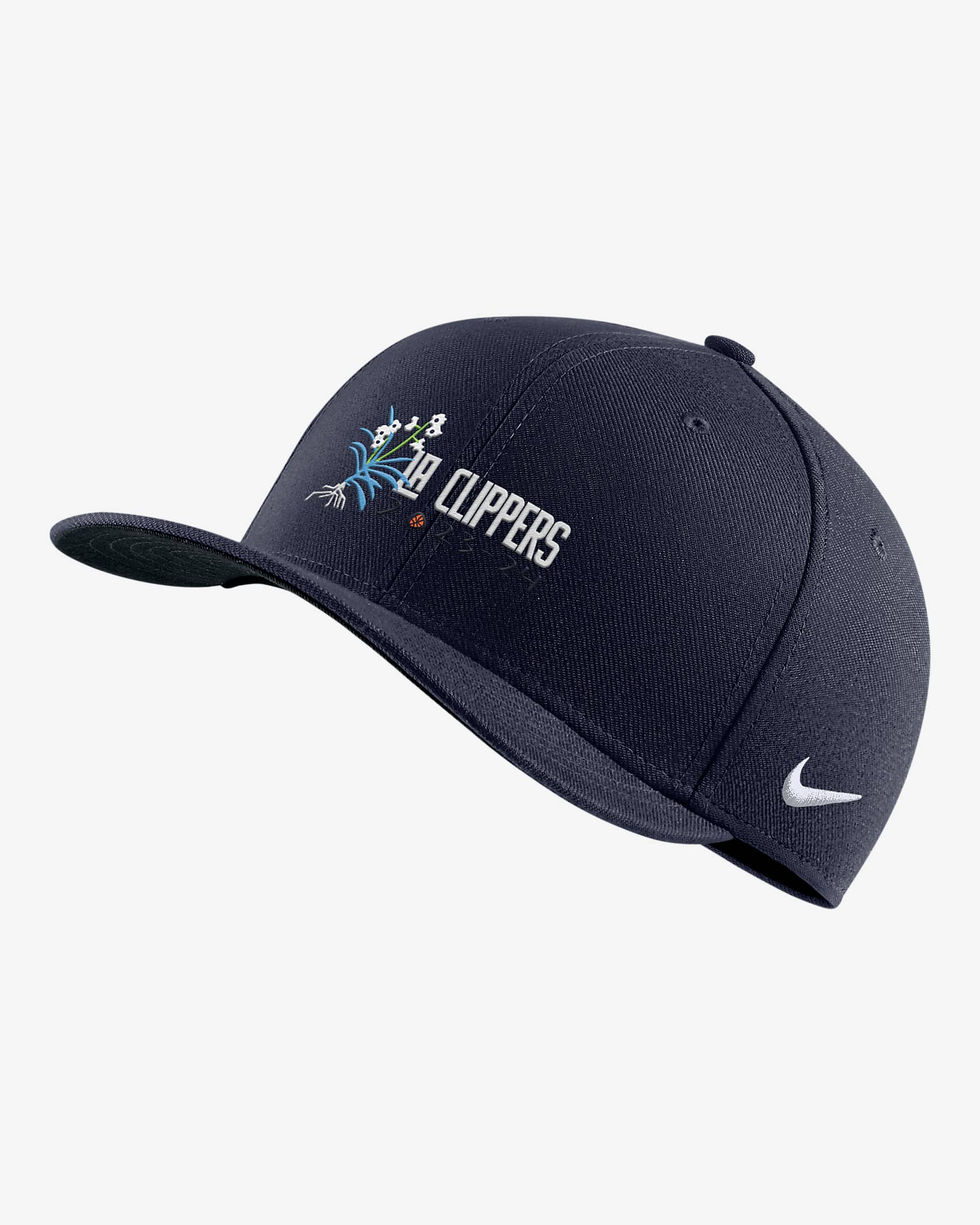 LA Clippers City Edition Nike NBA Swoosh Flex Cap - Navy