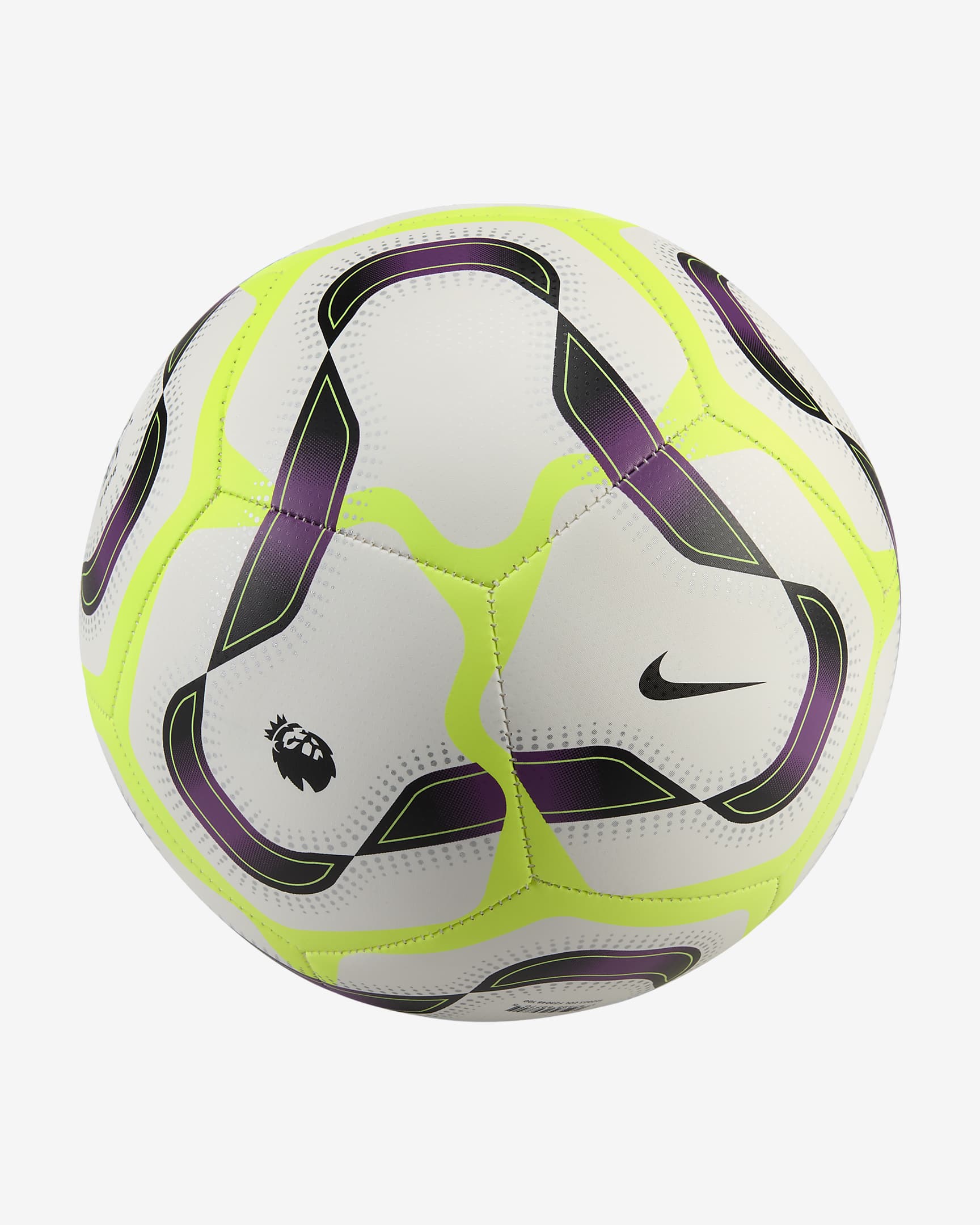 Premier League Pitch Balón de fútbol Nike - Blanco/Bold Berry/Volt/Negro