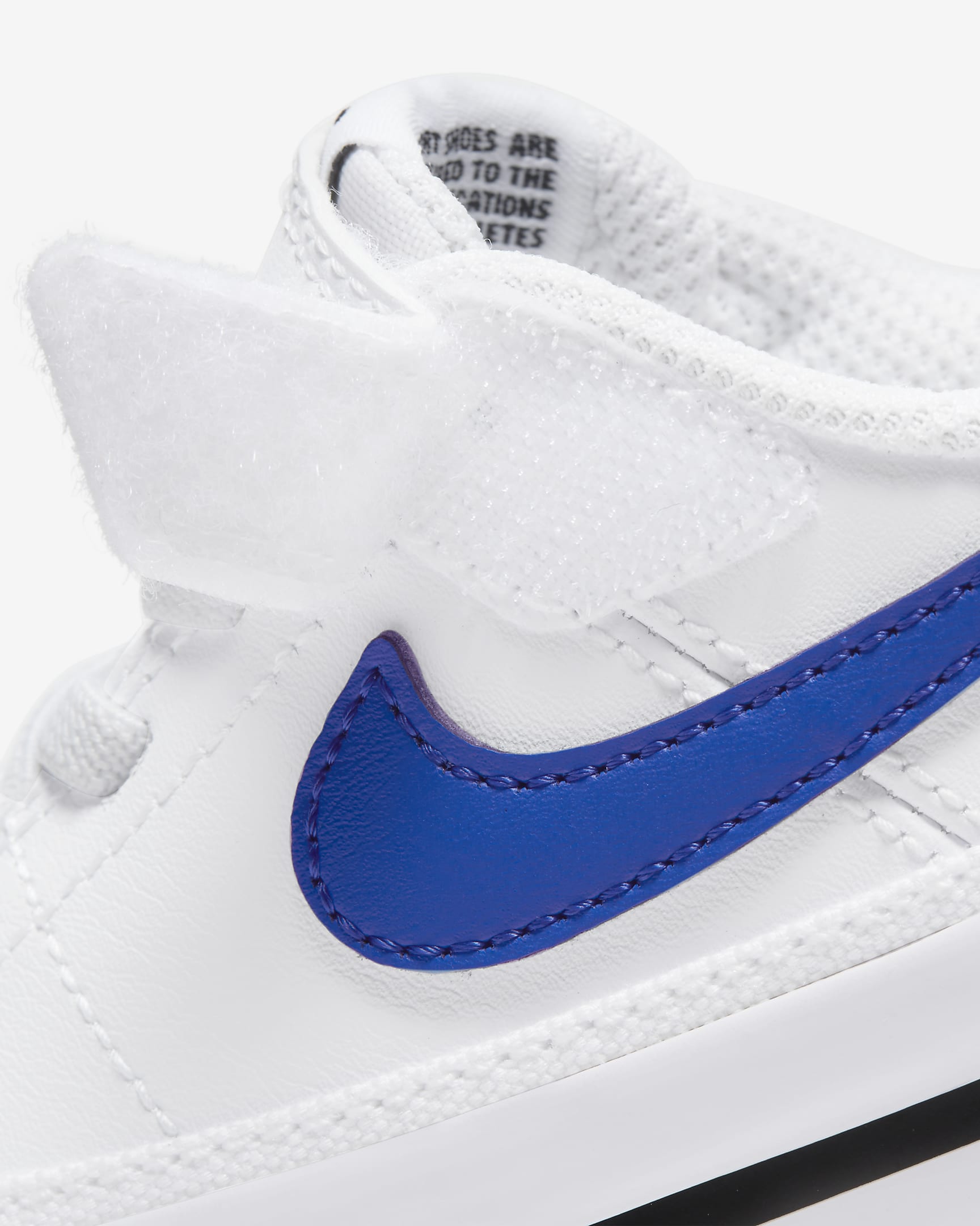 NikeCourt Legacy Baby/Toddler Shoes - White/Black/Game Royal