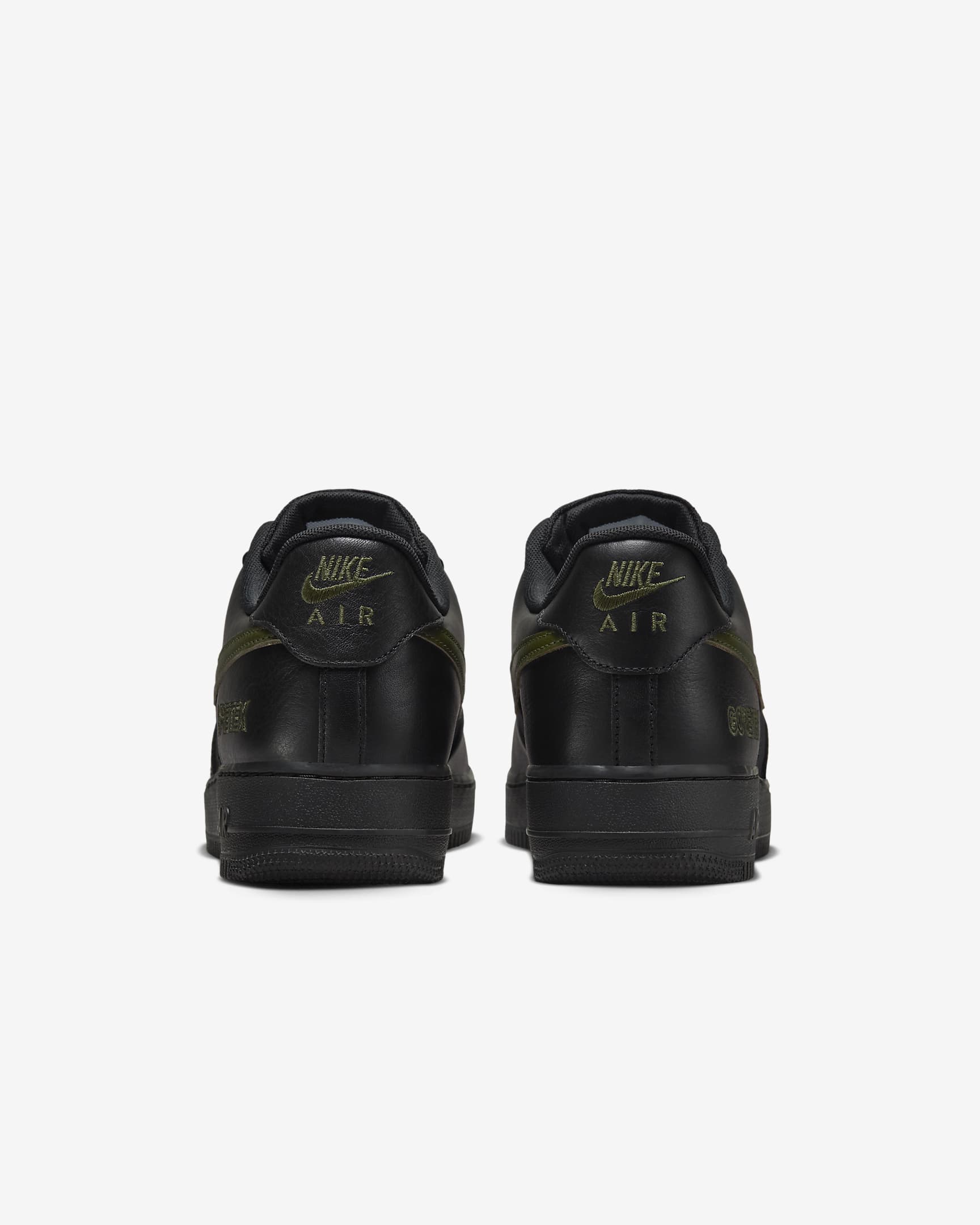 Nike Air Force 1 Low GORE-TEX Waterproof Shoes - Black/Cargo Khaki