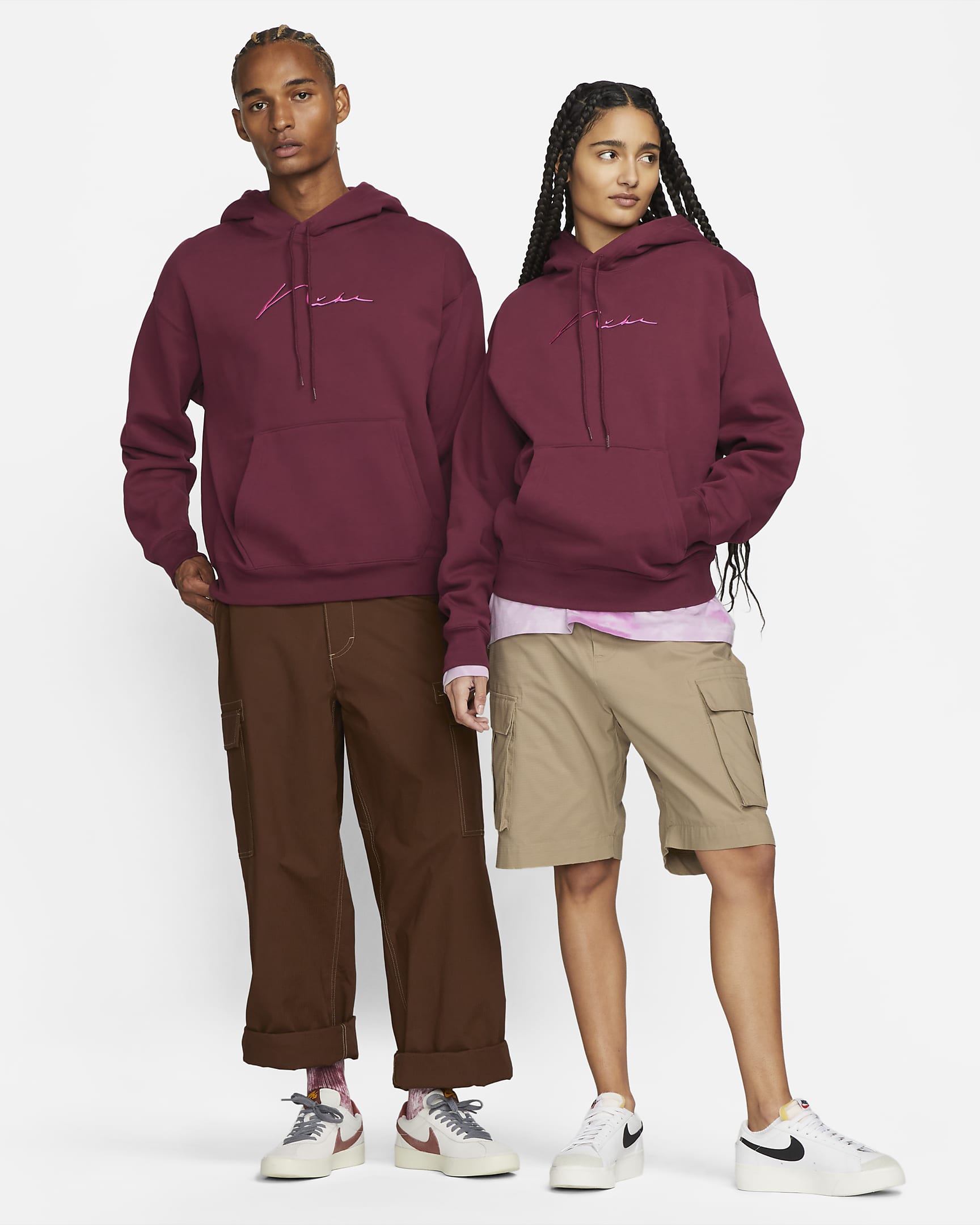 fleece hoodie nike x supreme