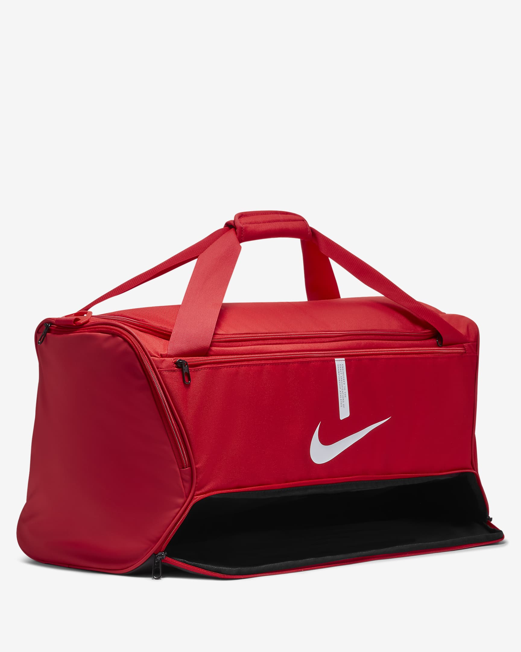 Borsone medio da calcio Nike Academy Team (60 L) - University Red/Nero/Bianco