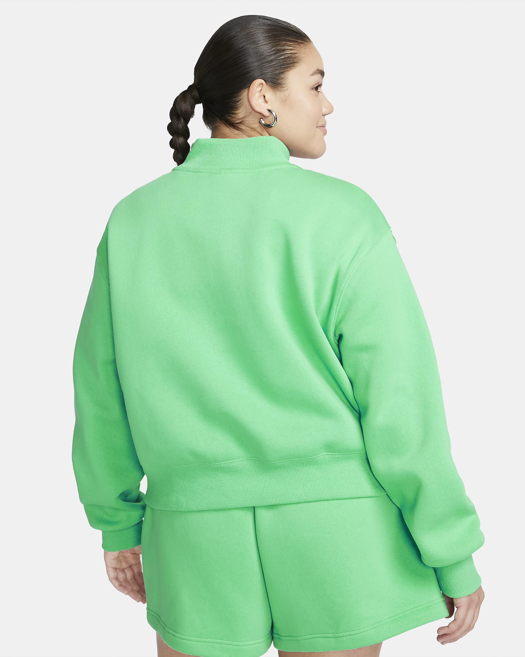 Nike oversized zip up clearance