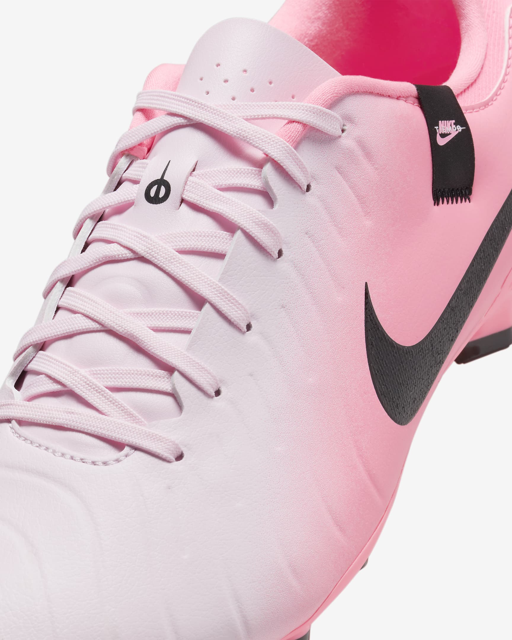 Nike Tiempo Legend 10 Academy Botes de futbol per a terrenys diversos de perfil baix - Pink Foam/Negre