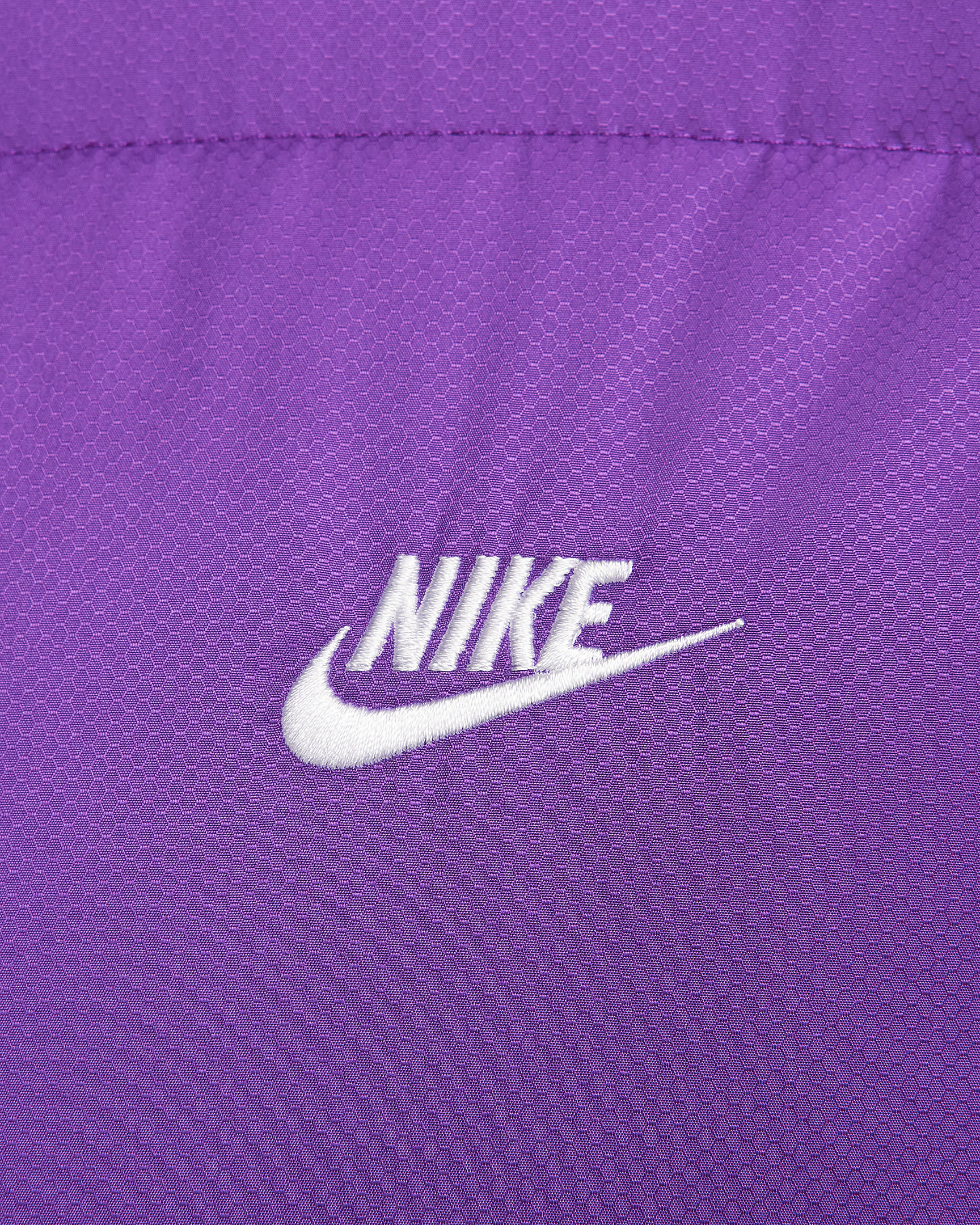 Nike Sportswear Club Şişme Erkek Ceketi - Disco Purple/Beyaz