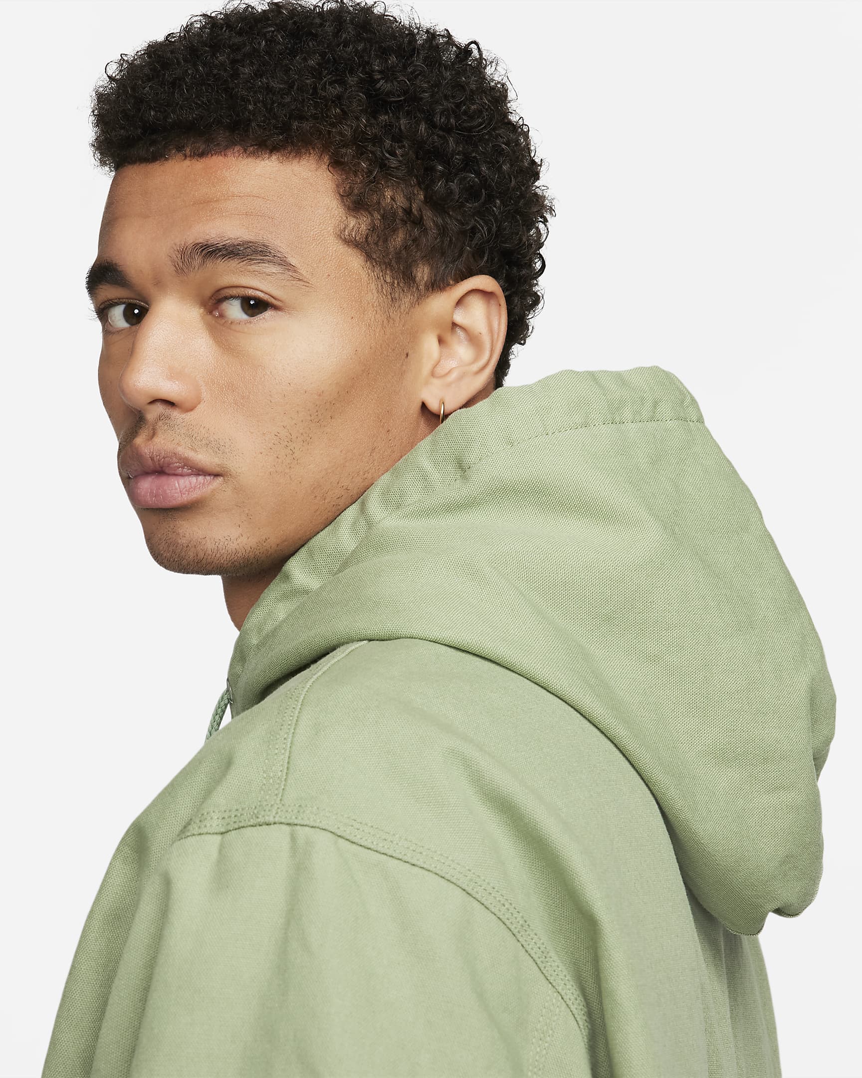 Nike Life Men's Padded Hooded Jacket. Nike DK