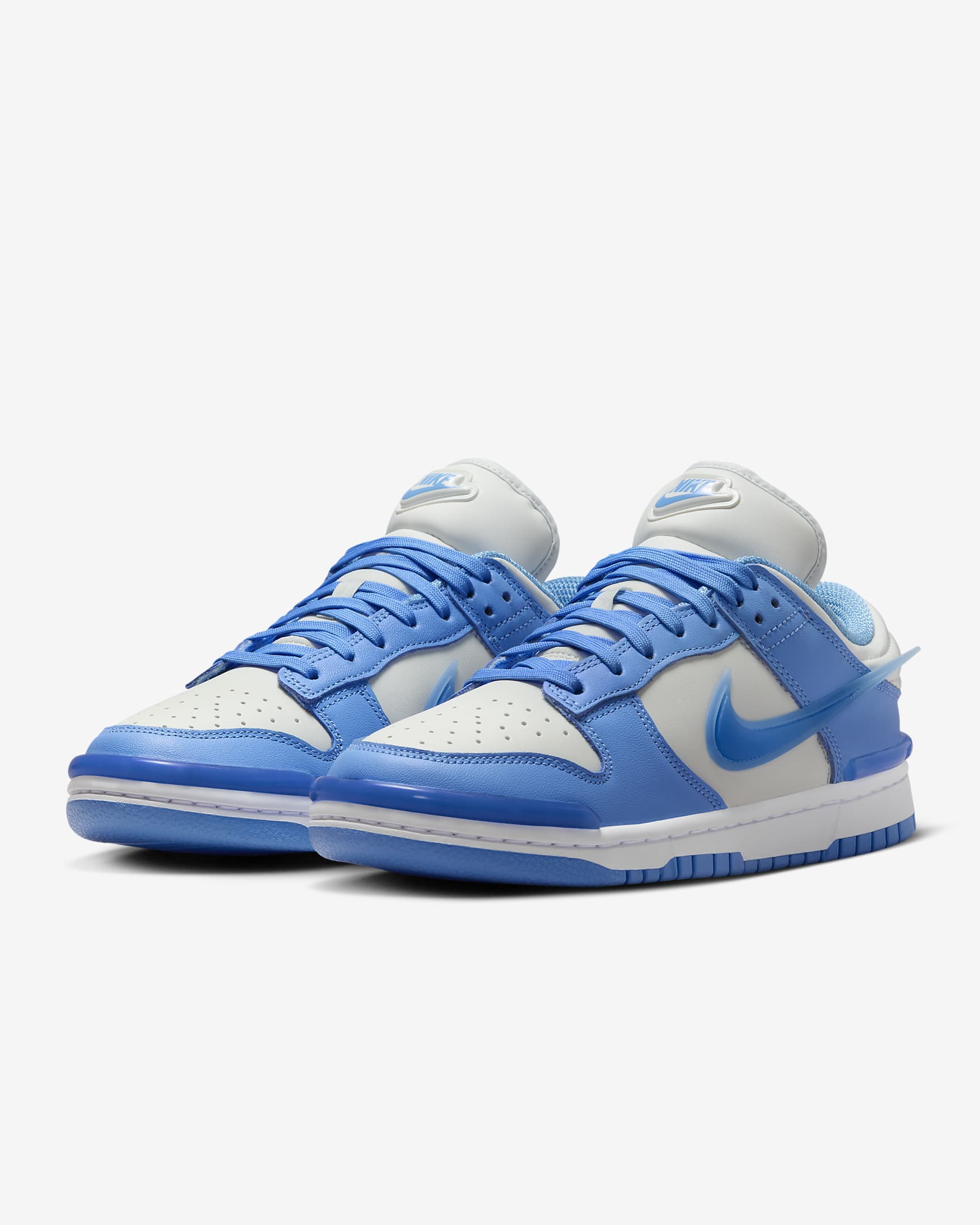 Nike Dunk Low Twist Women's Shoes - Photon Dust/White/University Blue