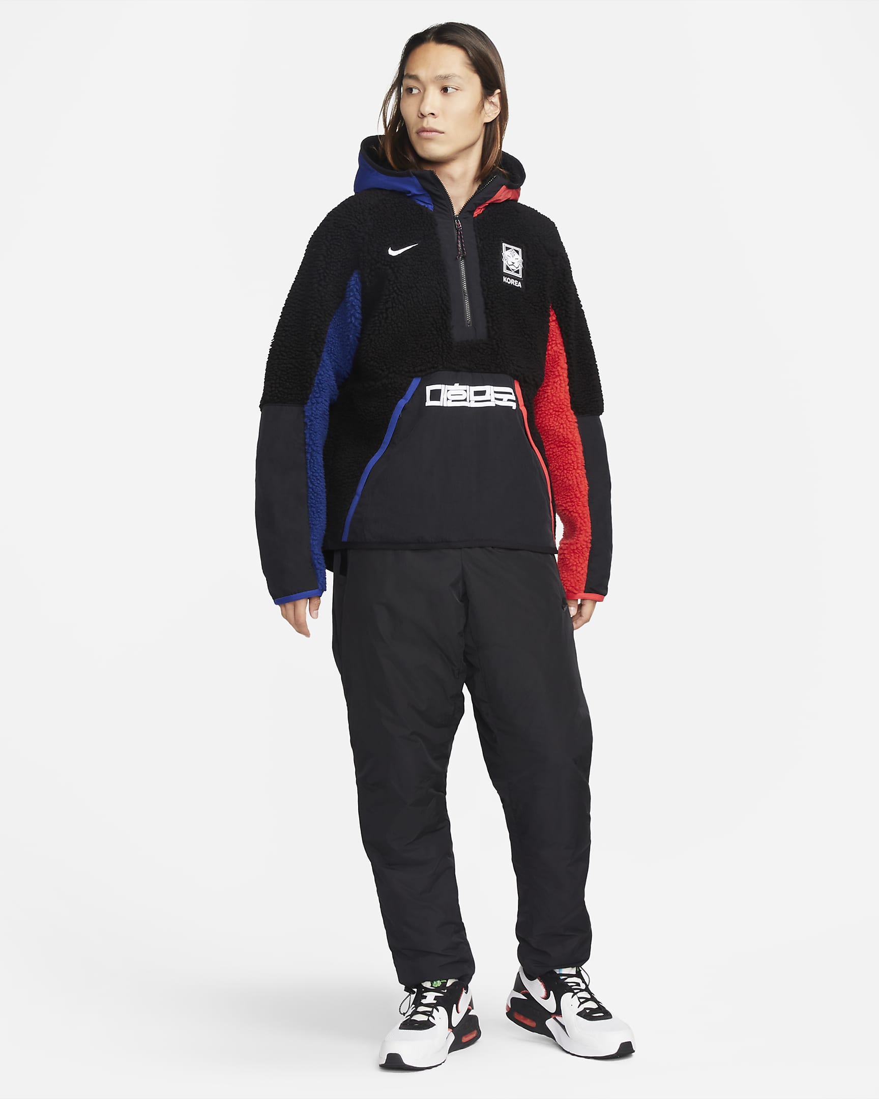 Korea Men's 1/2-Zip Hoodie. Nike LU