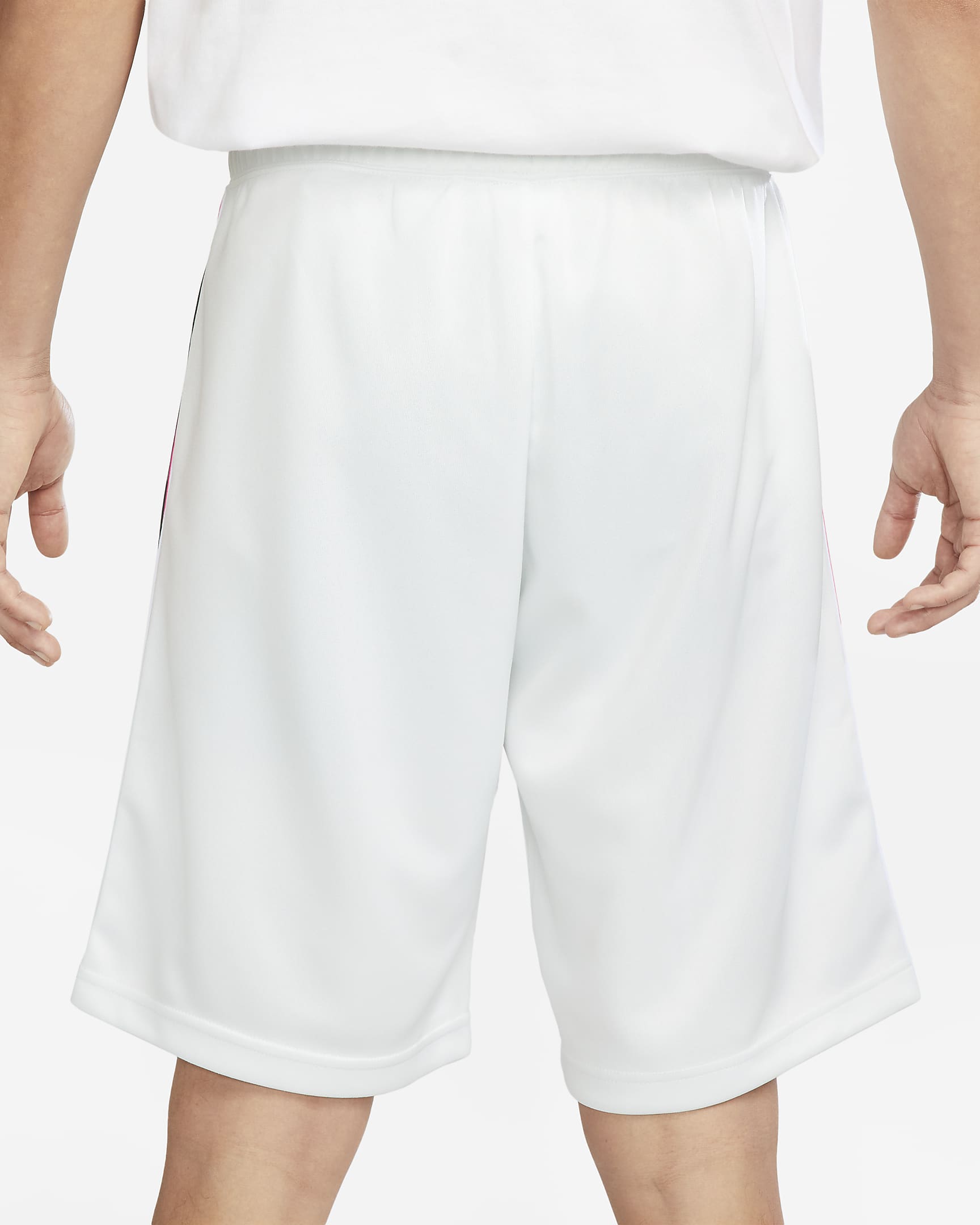 Nike Sportswear Men's Repeat Shorts - Summit White/Hyper Pink