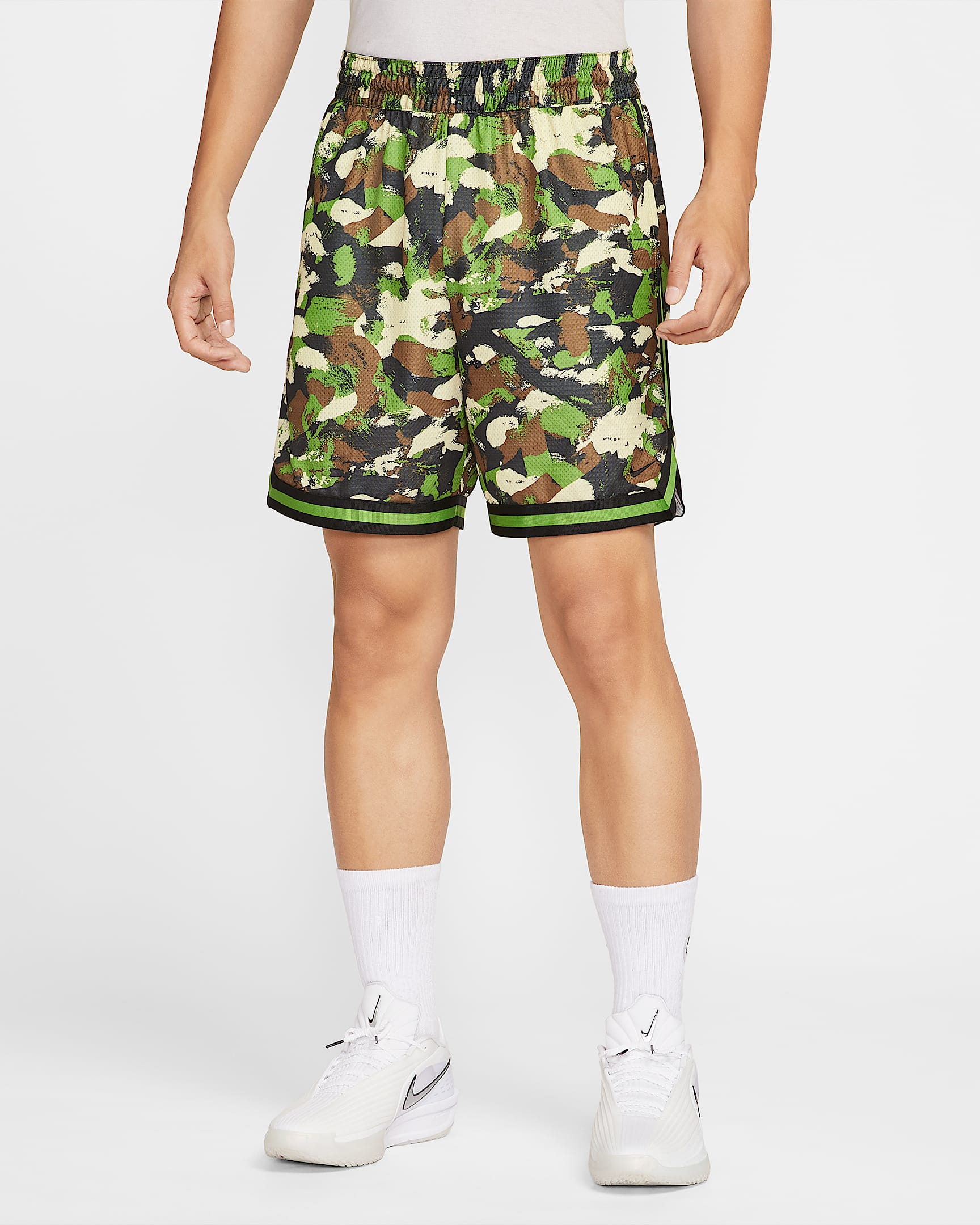 Nike DNA Men's Dri-FIT Basketball Shorts - Chlorophyll/Black