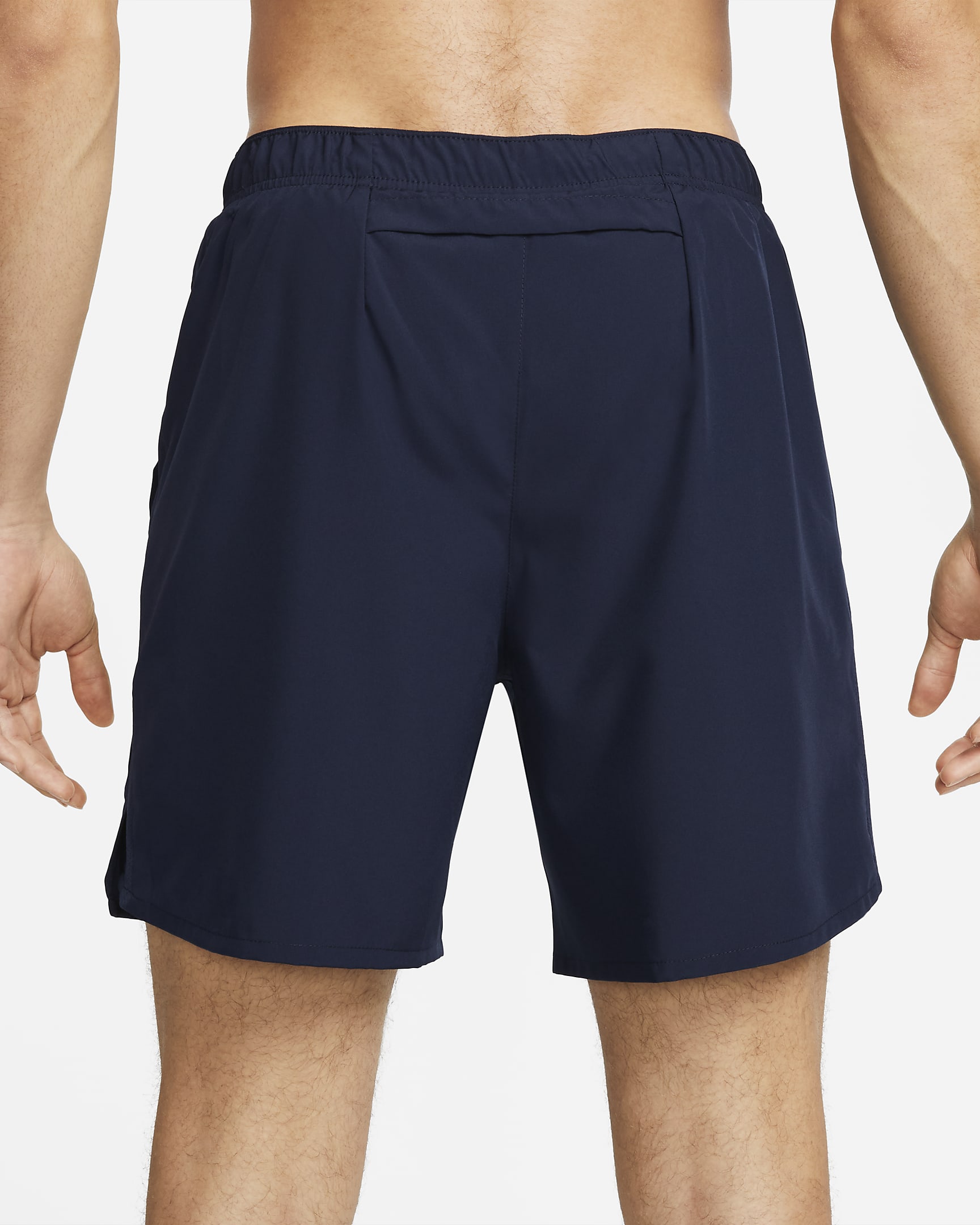 Nike Challenger Dri-FIT 2-in-1-Laufshorts für Herren (ca. 18 cm) - Obsidian/Obsidian/Schwarz