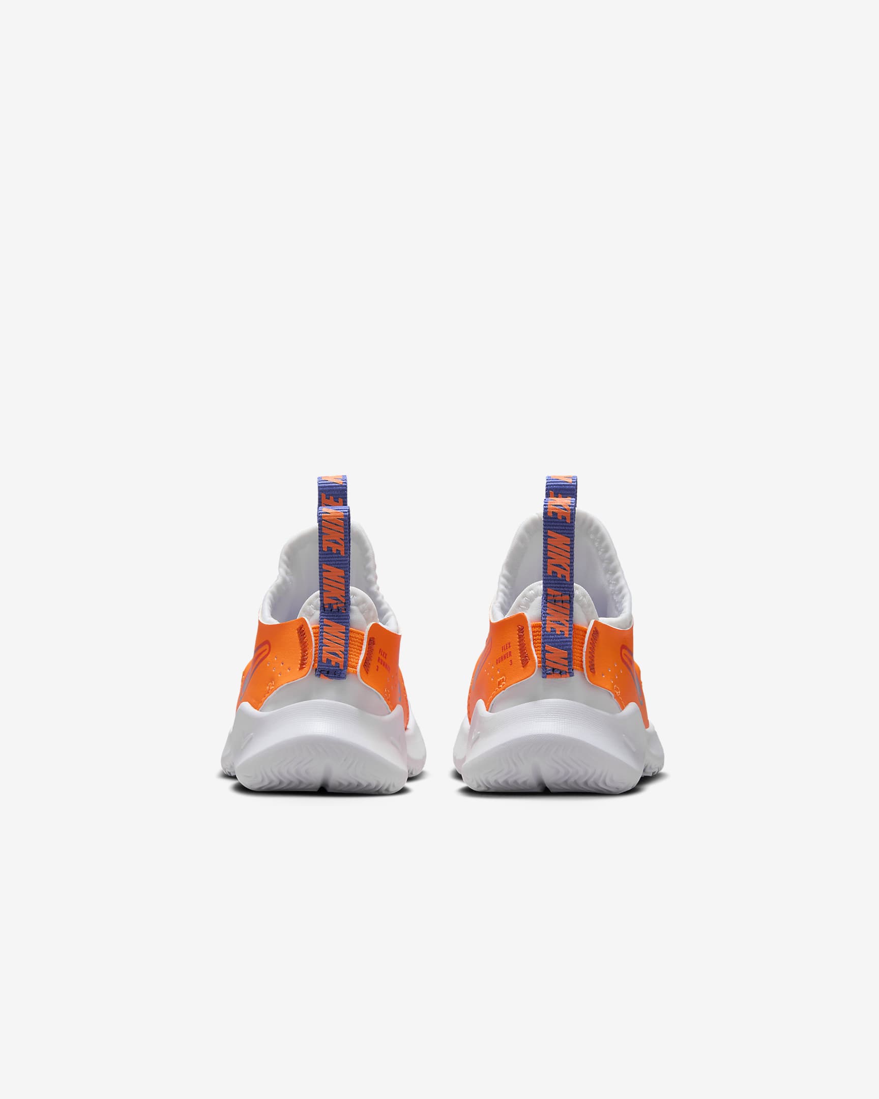 Nike Flex Runner 3 Baby/Toddler Shoes - White/Total Orange/Team Orange/Astronomy Blue