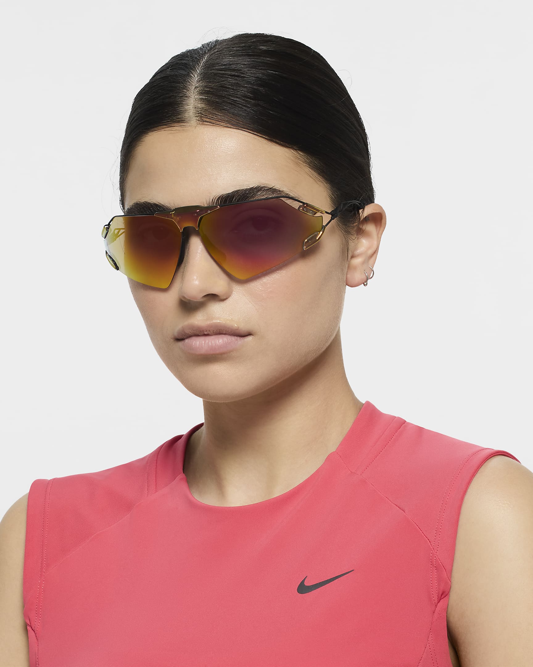 Nike Zeus Edge Road Tint Sunglasses - Total Orange