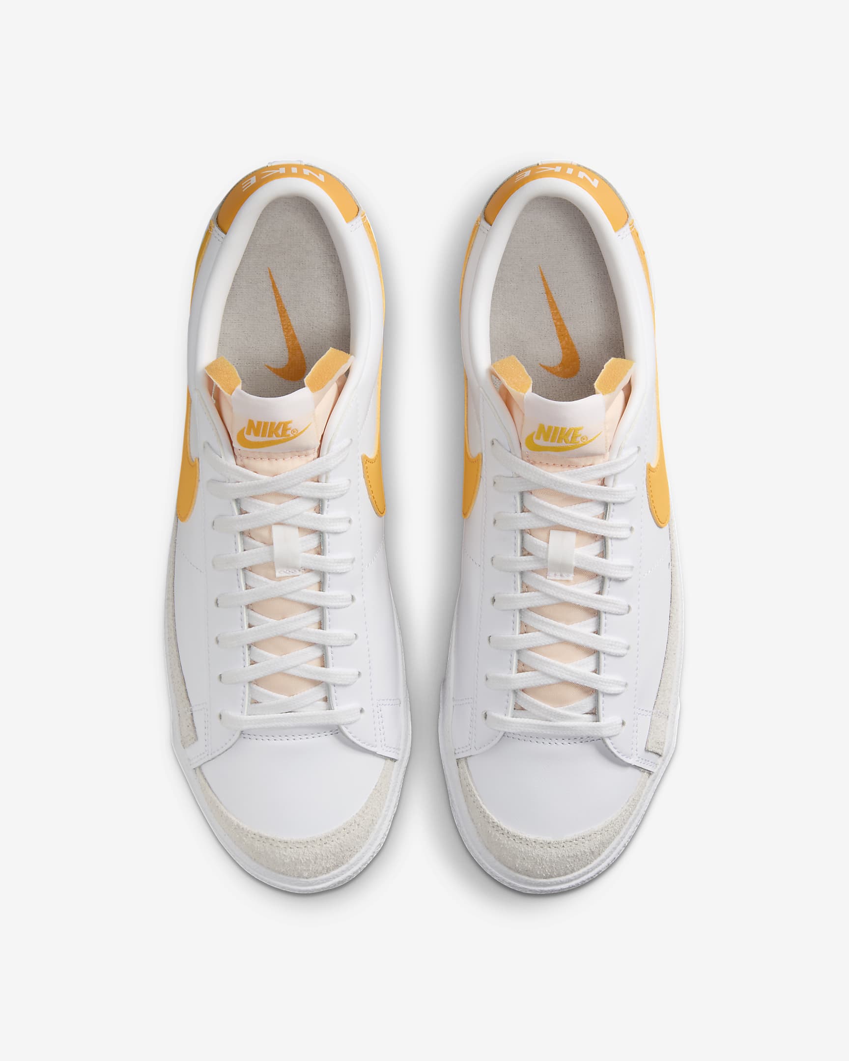 Nike Blazer Low '77 Vintage Men's Shoes - White/Phantom/University Gold