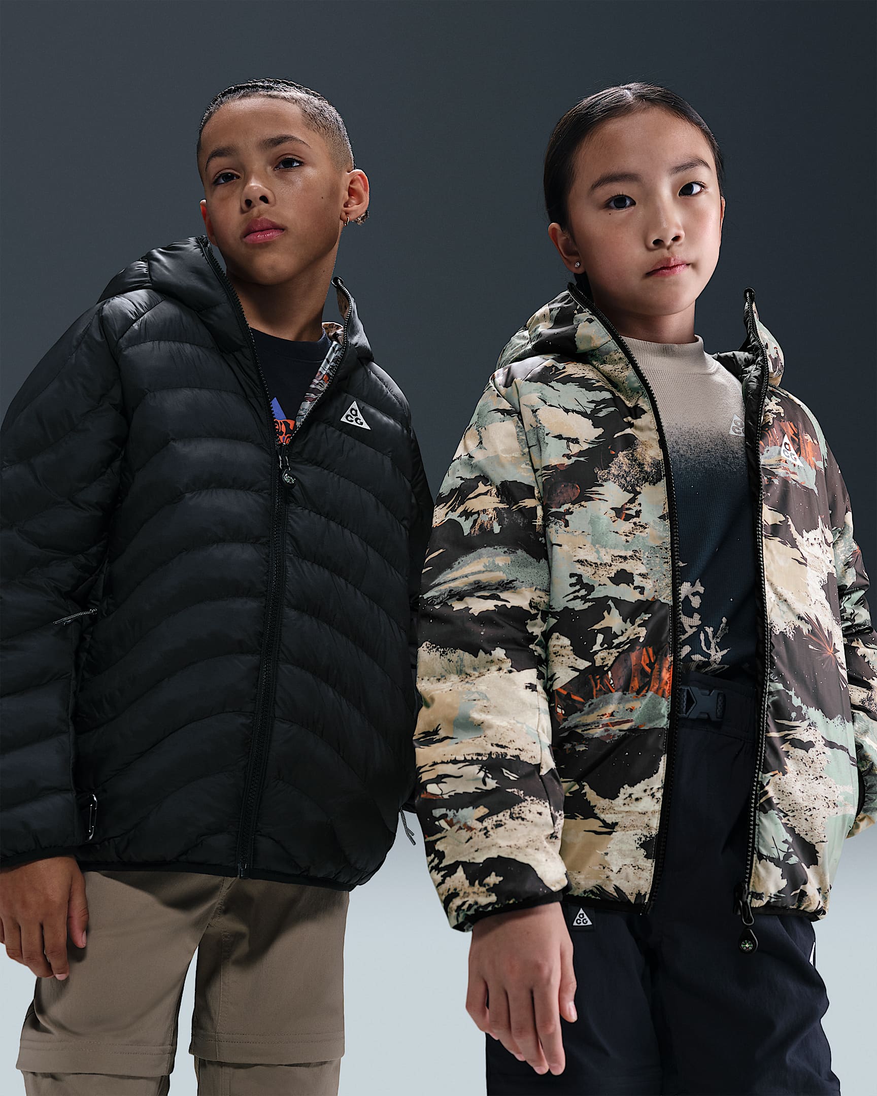 Giacca Therma-FIT ADV Nike ACG "Lava Flow" – Ragazzo/a - Nero/Summit White