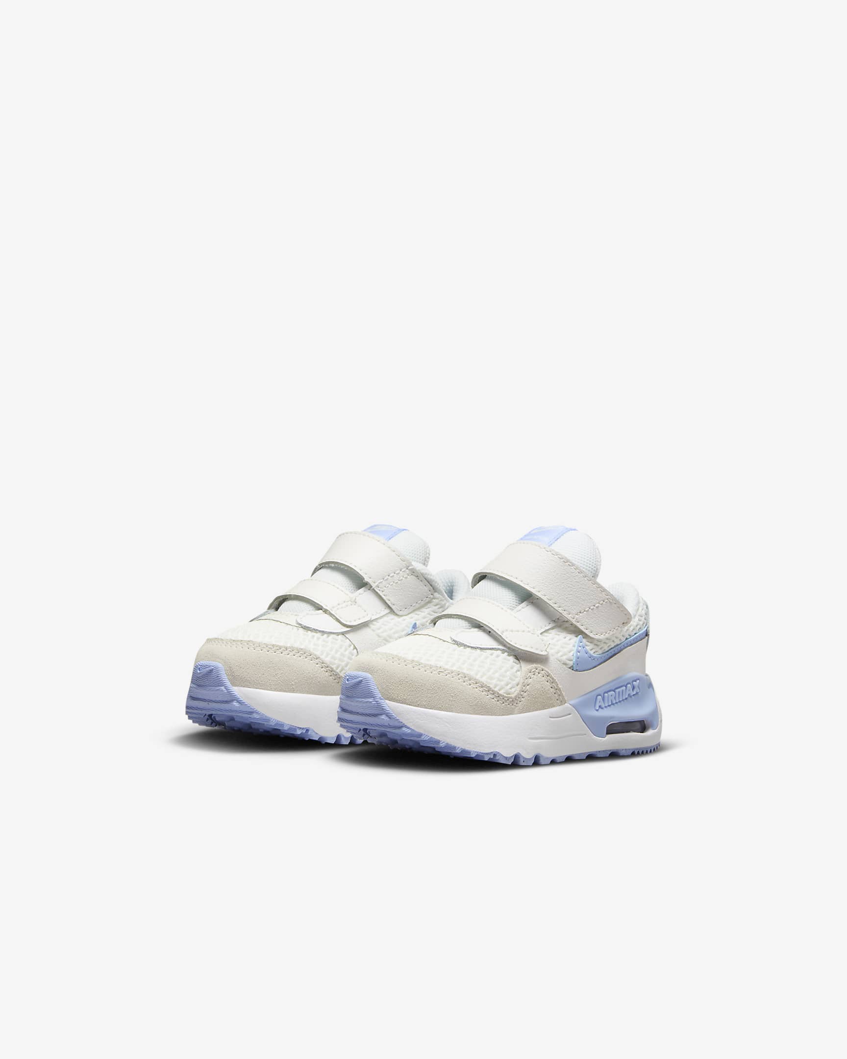 Nike Air Max SYSTM Baby/Toddler Shoes - Summit White/White/Pure Platinum/Cobalt Bliss