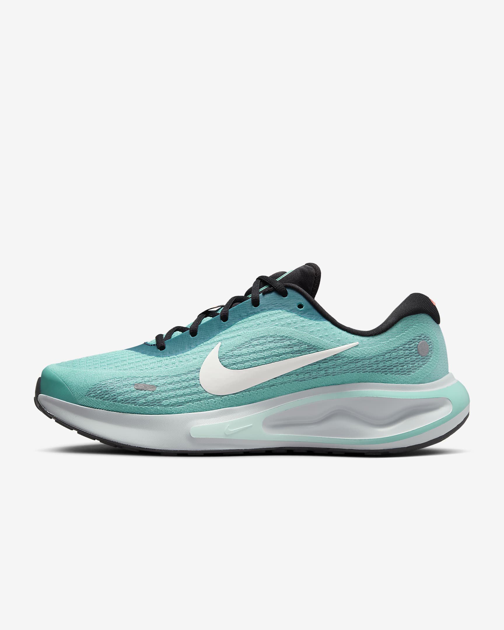 Sapatilhas de running para estrada Nike Journey Run para homem - Verde Frost/Preto/Armory Navy/Pale Ivory