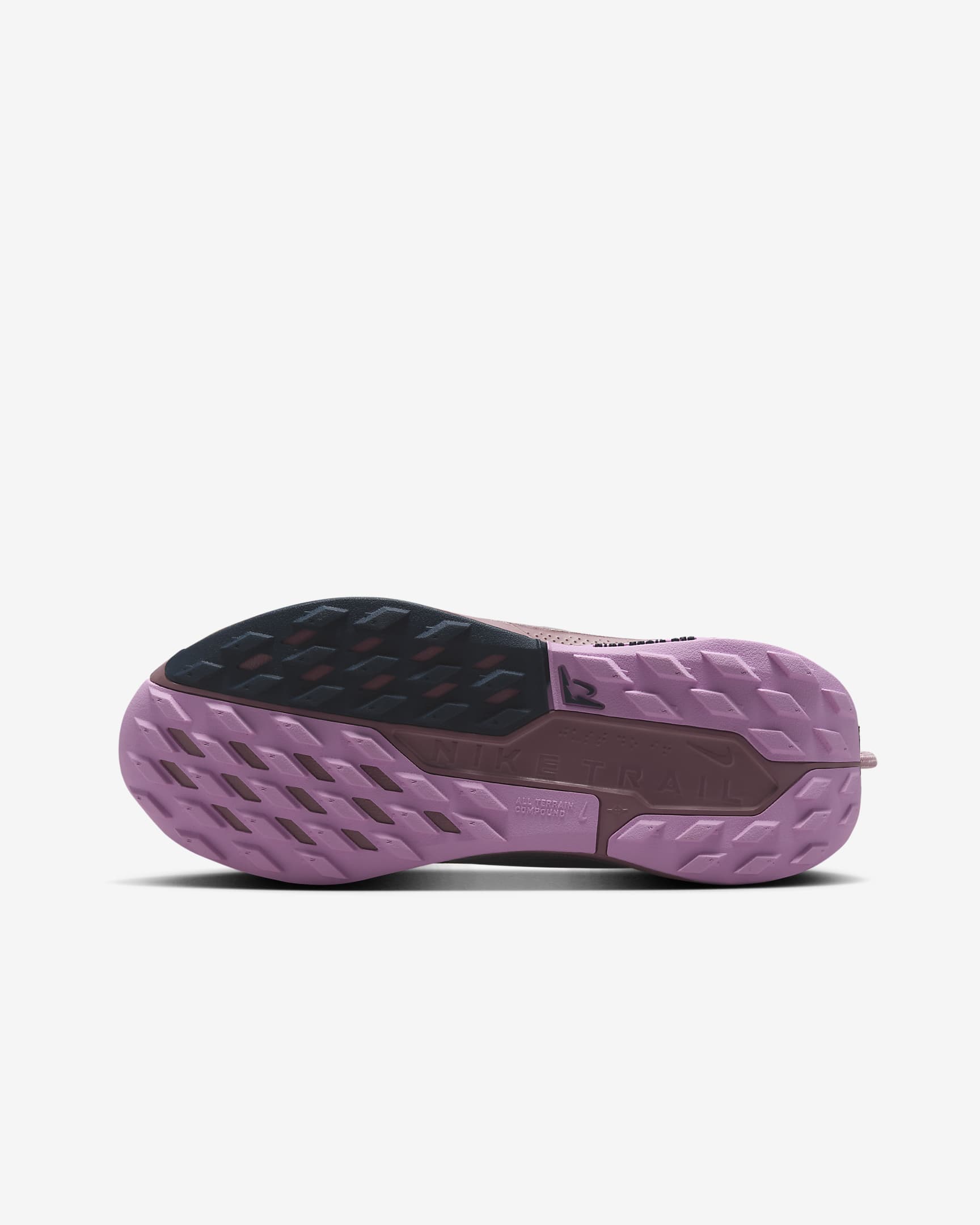 Nike Pegasus Trail 5 Traillaufschuh (ältere Kinder) - Plum Dust/Platinum Violet/Beyond Pink/Metallic Silver