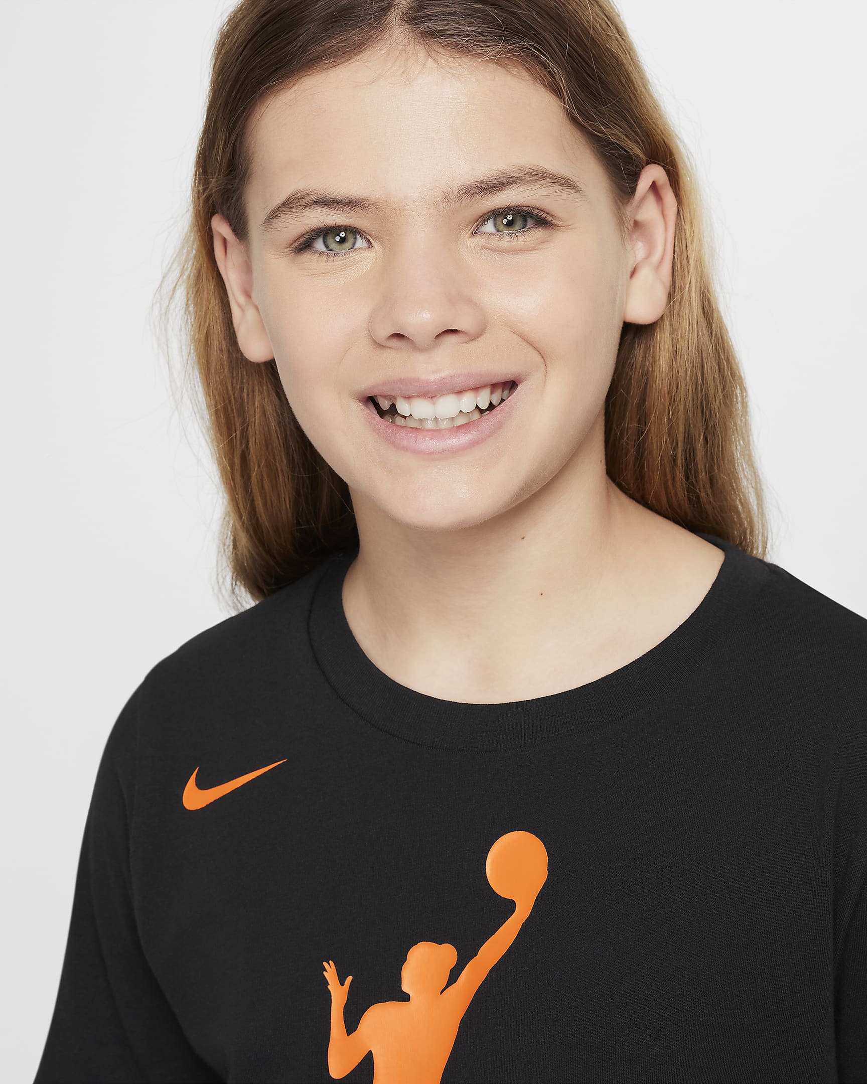 Team 13 Big Kids' Nike WNBA T-Shirt - Black