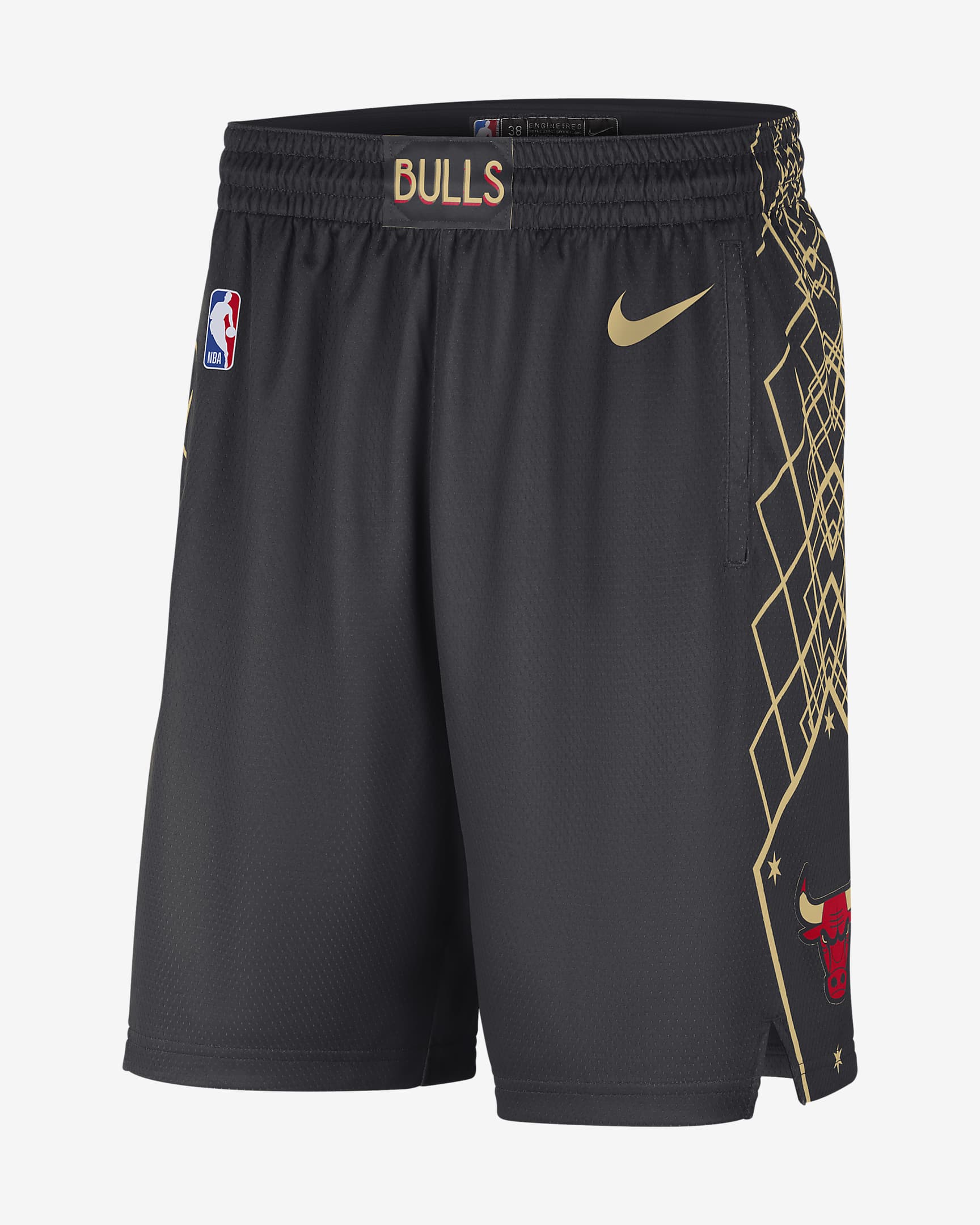 Shorts Nike NBA Swingman para hombre Chicago Bulls City Edition 2020 ...