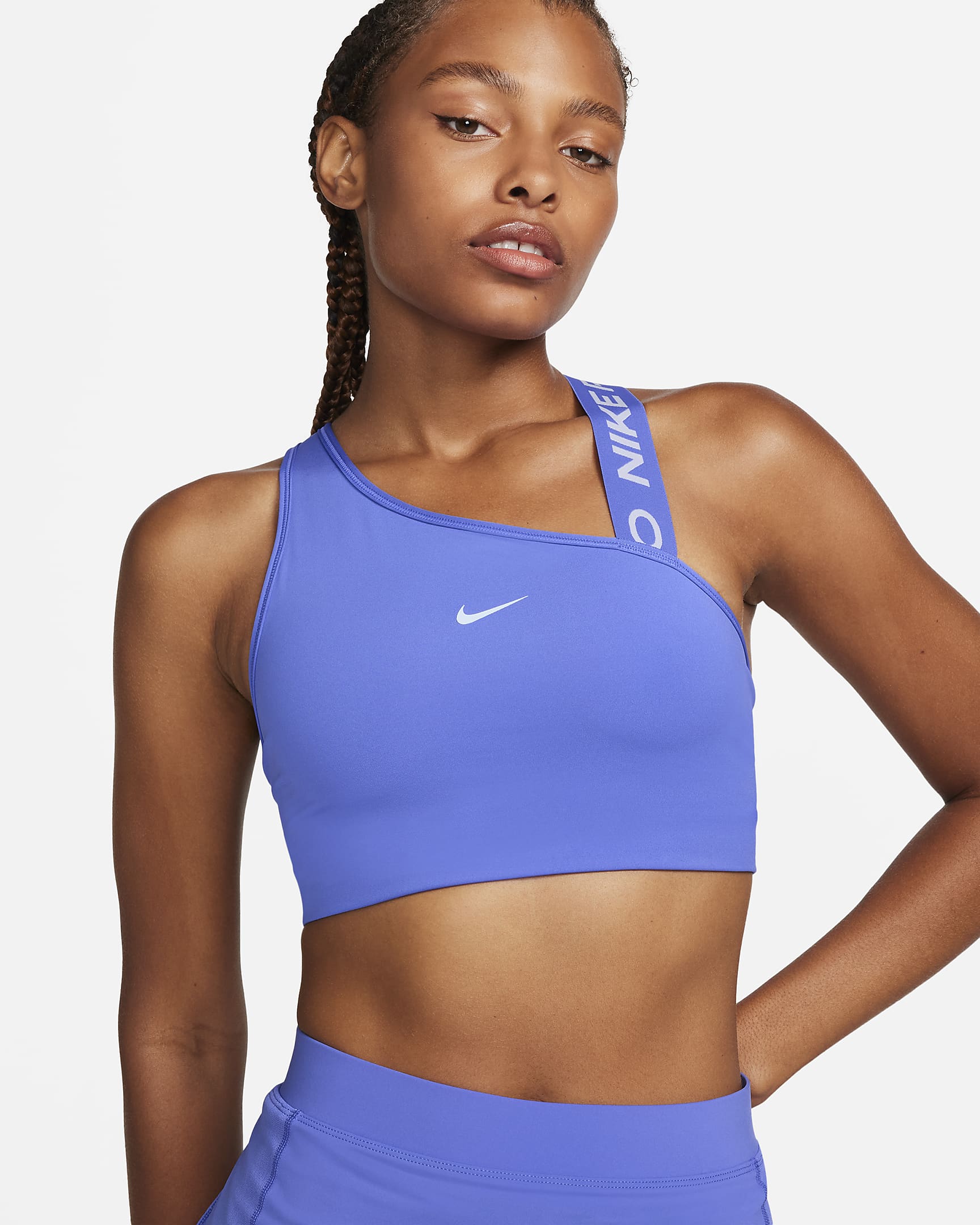 Nike Pro Swoosh Women's Medium-Support Asymmetrical Sports Bra. Nike AU