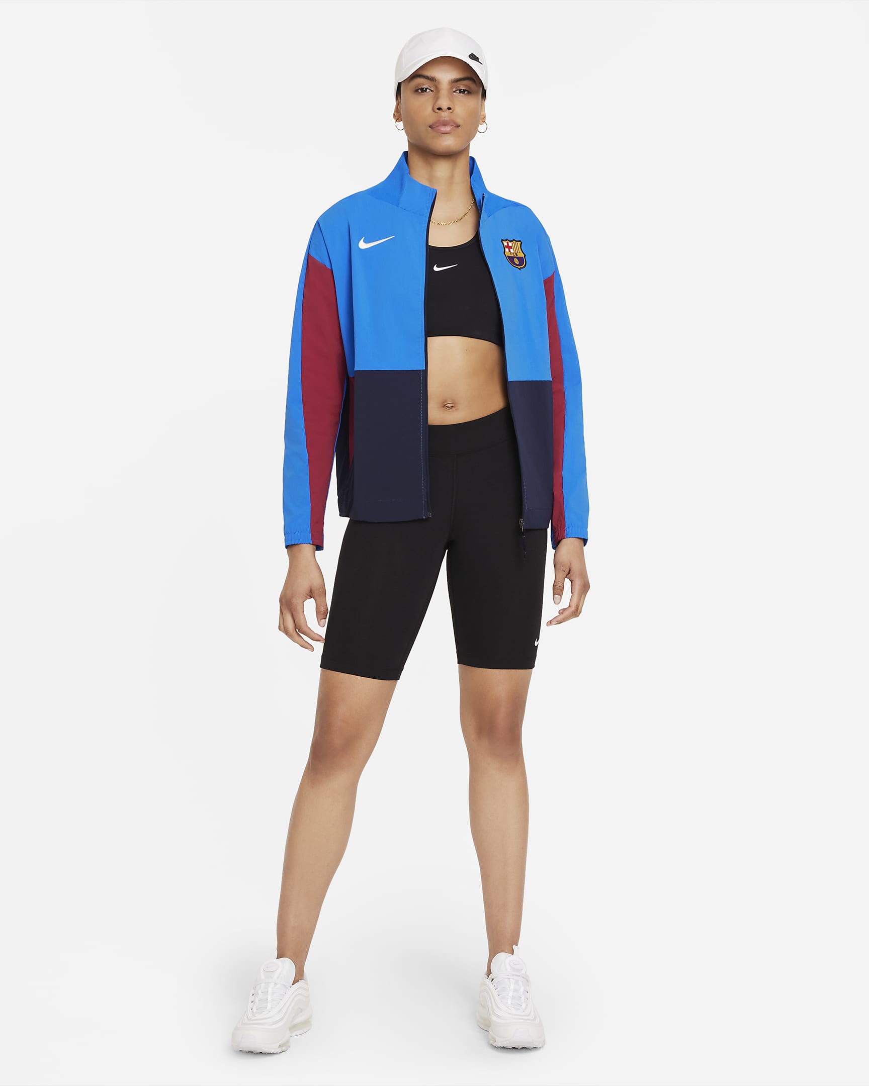 F.C. Barcelona Women's Football Jacket. Nike NL