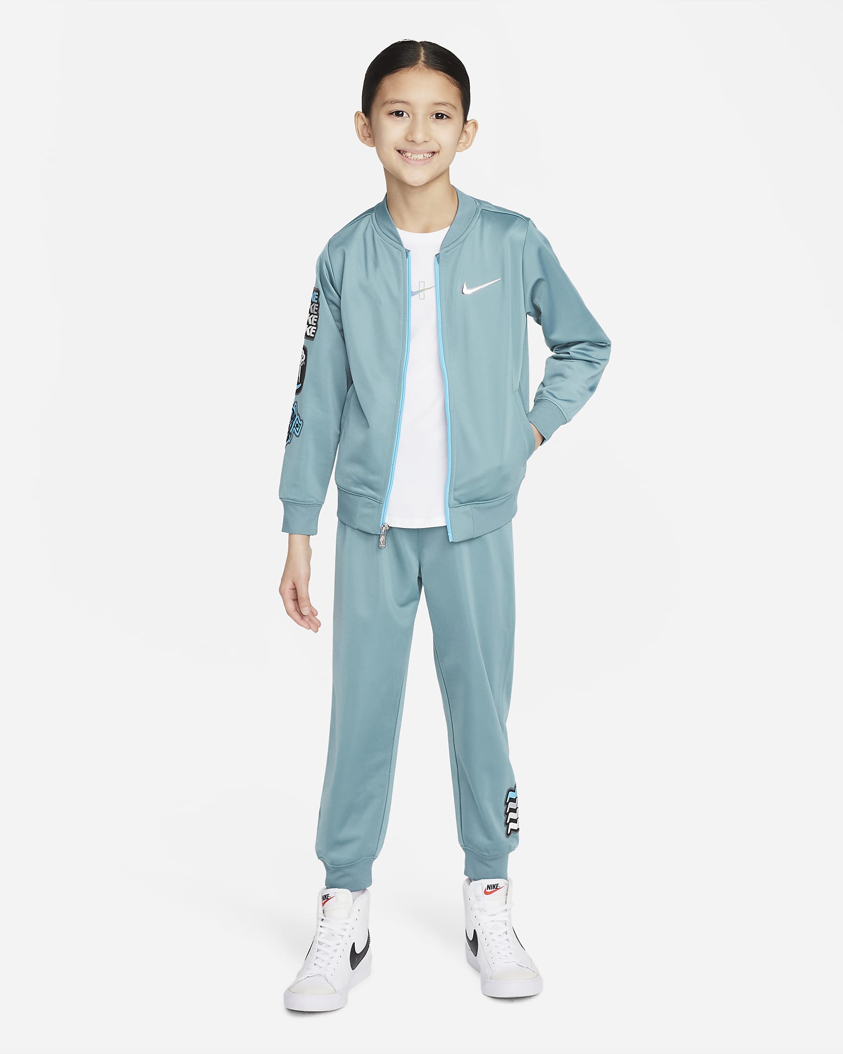 Nike KSA Tricot Set Little Kids' Tracksuit - Mineral Teal