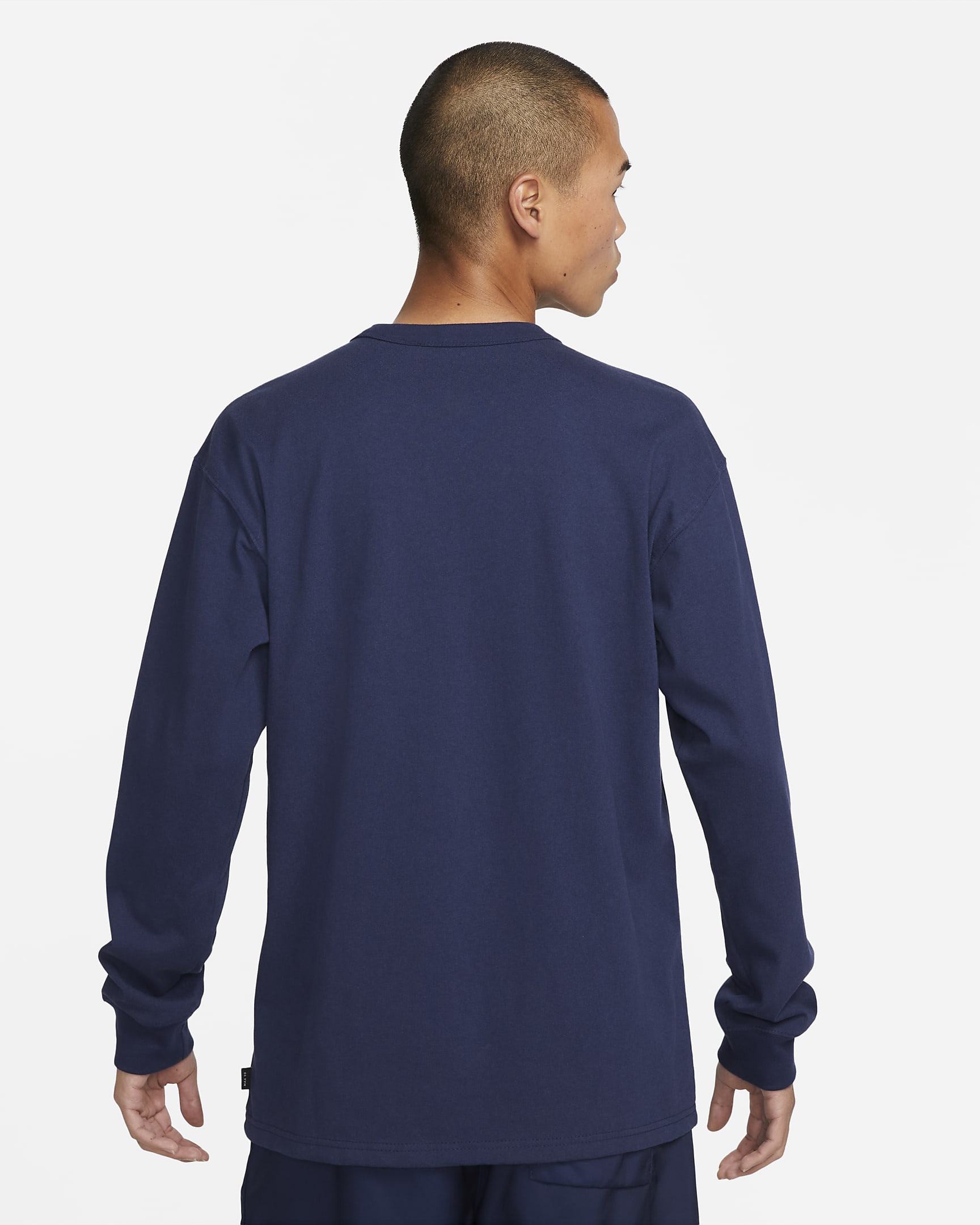 Nike Sportswear Premium Essentials Men's Long-Sleeve T-Shirt - Midnight Navy