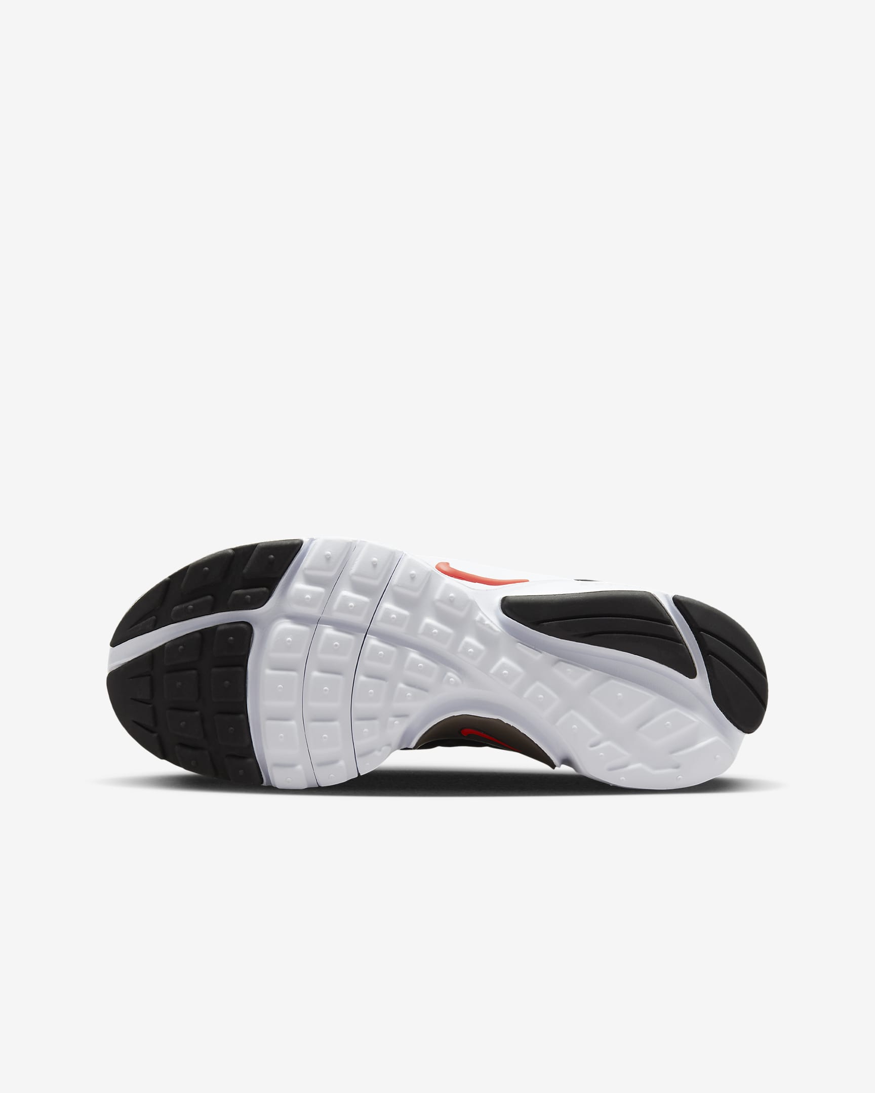 Nike Presto Big Kids' Shoe - Cool Grey/Black/White/Light Crimson