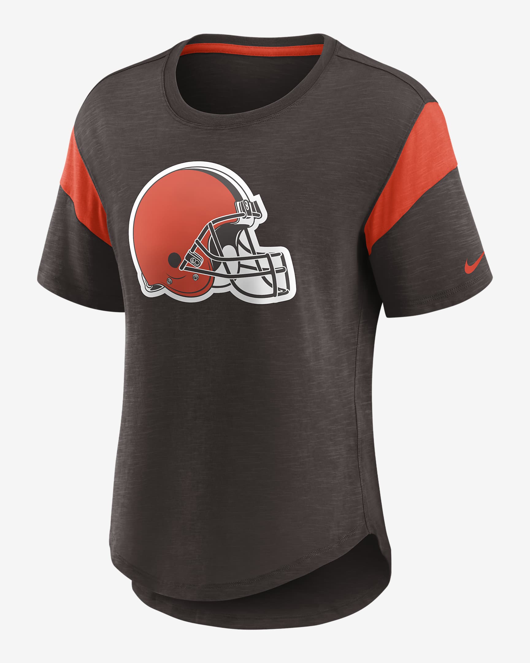 Nike Fashion Prime Logo (NFL Cleveland Browns) Women's T-Shirt. Nike.com