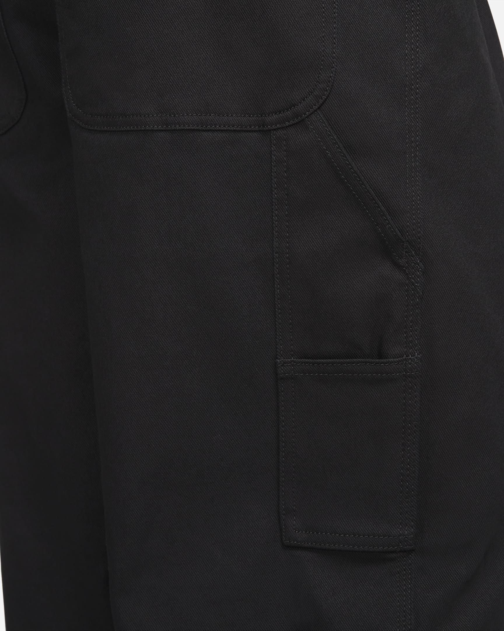 Nike Life Men's Carpenter Trousers - Black/Black