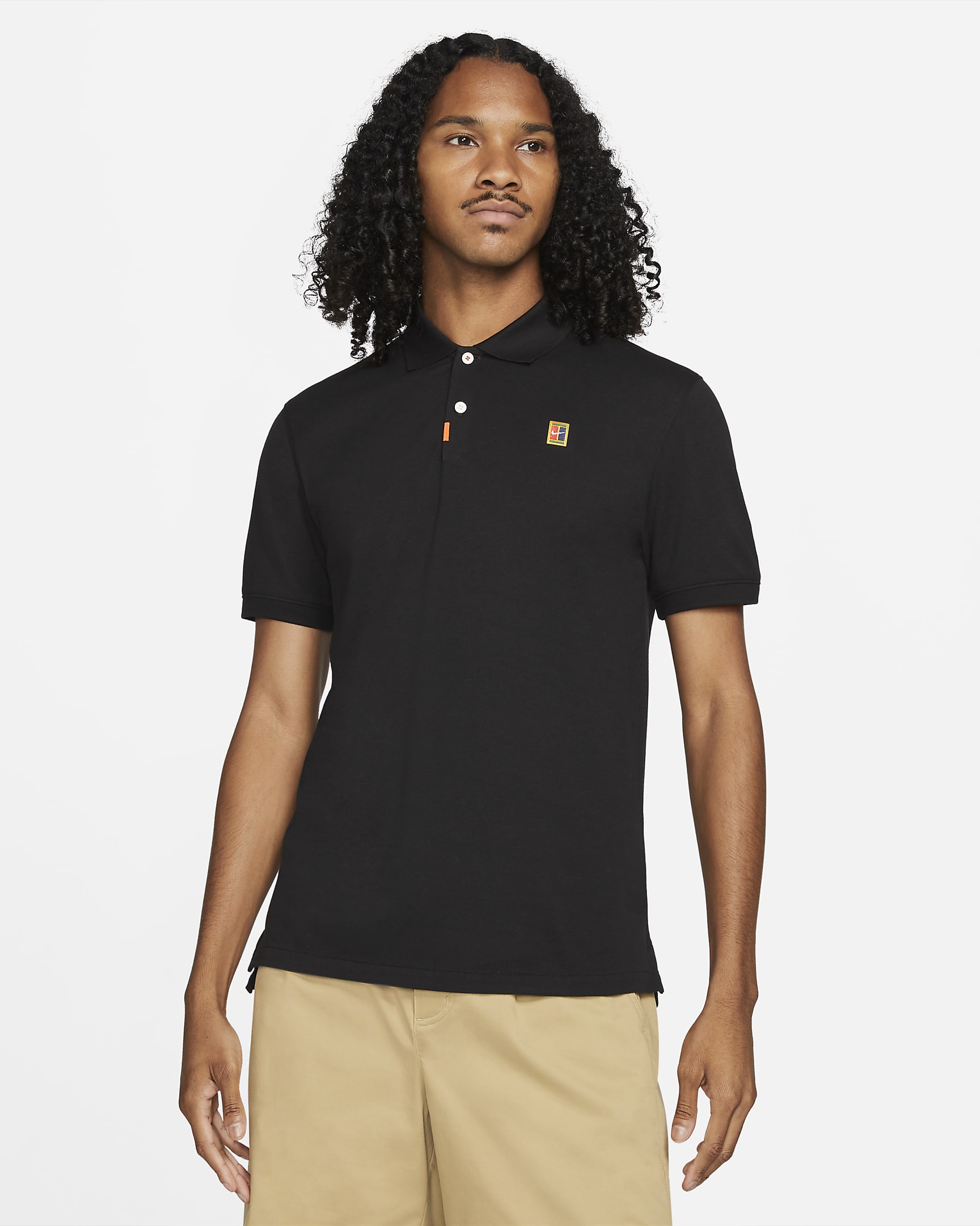 El polo Nike Polo de ajuste entallado - Hombre - Negro